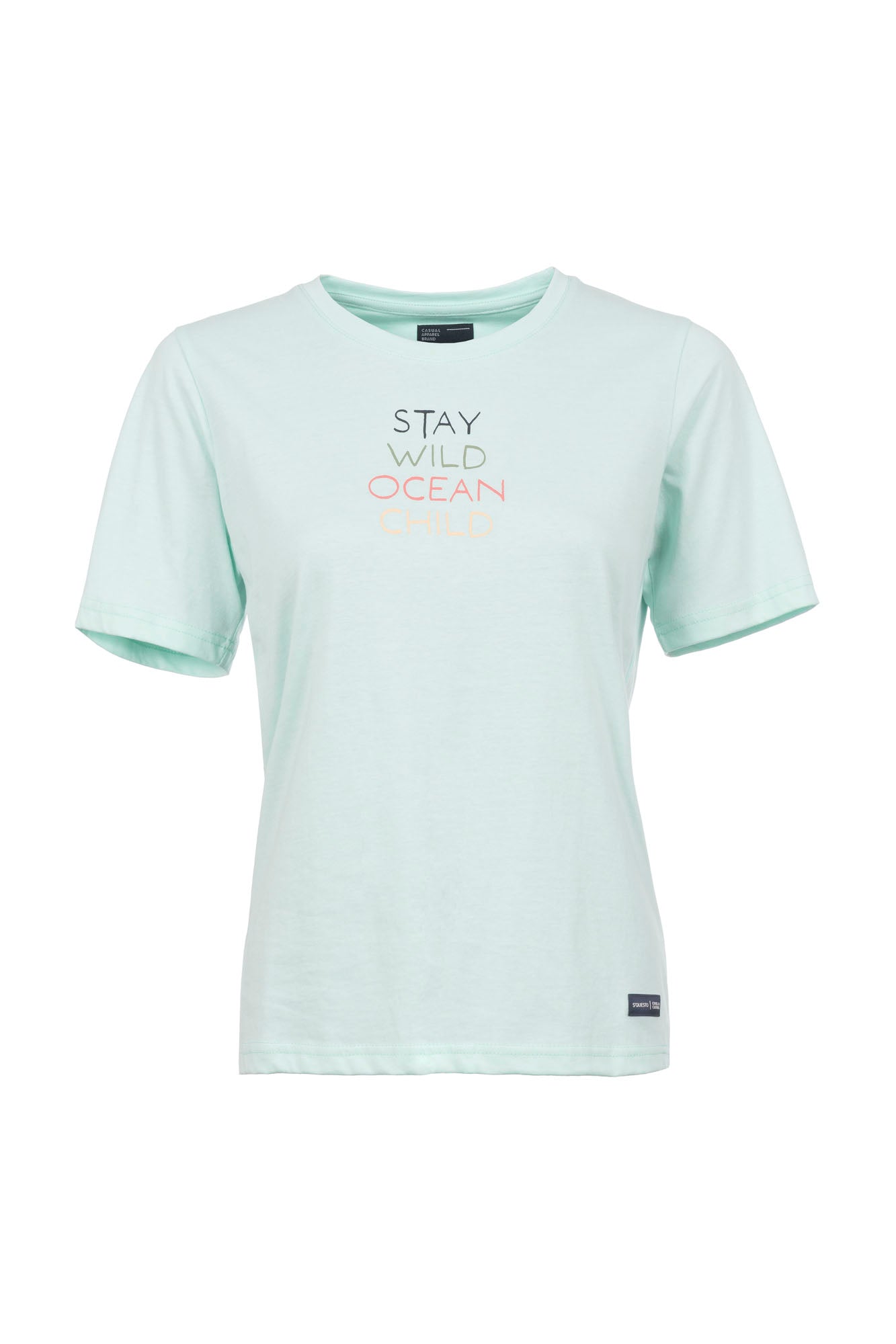 Soquesto Damen T-Shirts Aqua
