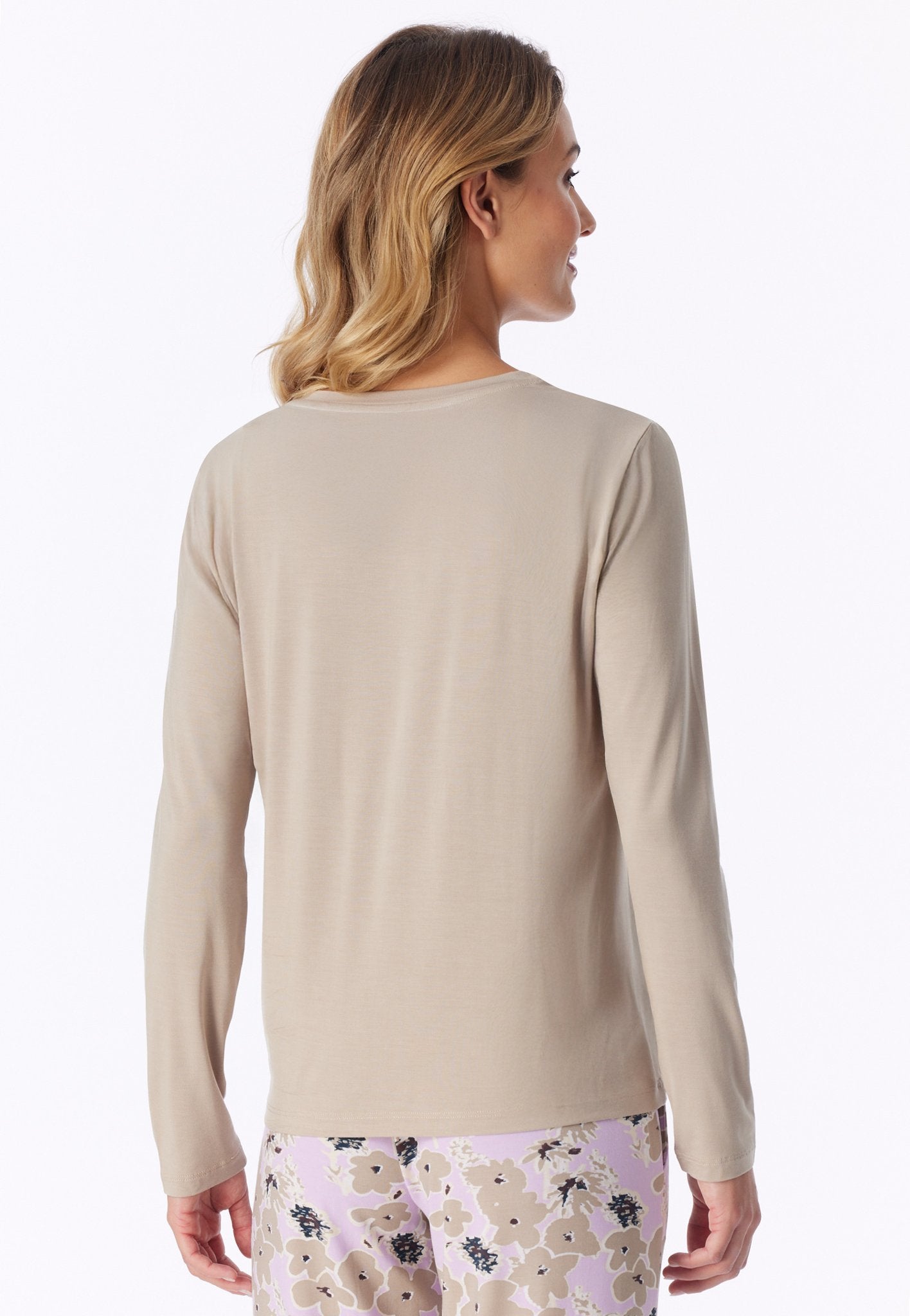 Schiesser Oberteil Bright Taupe