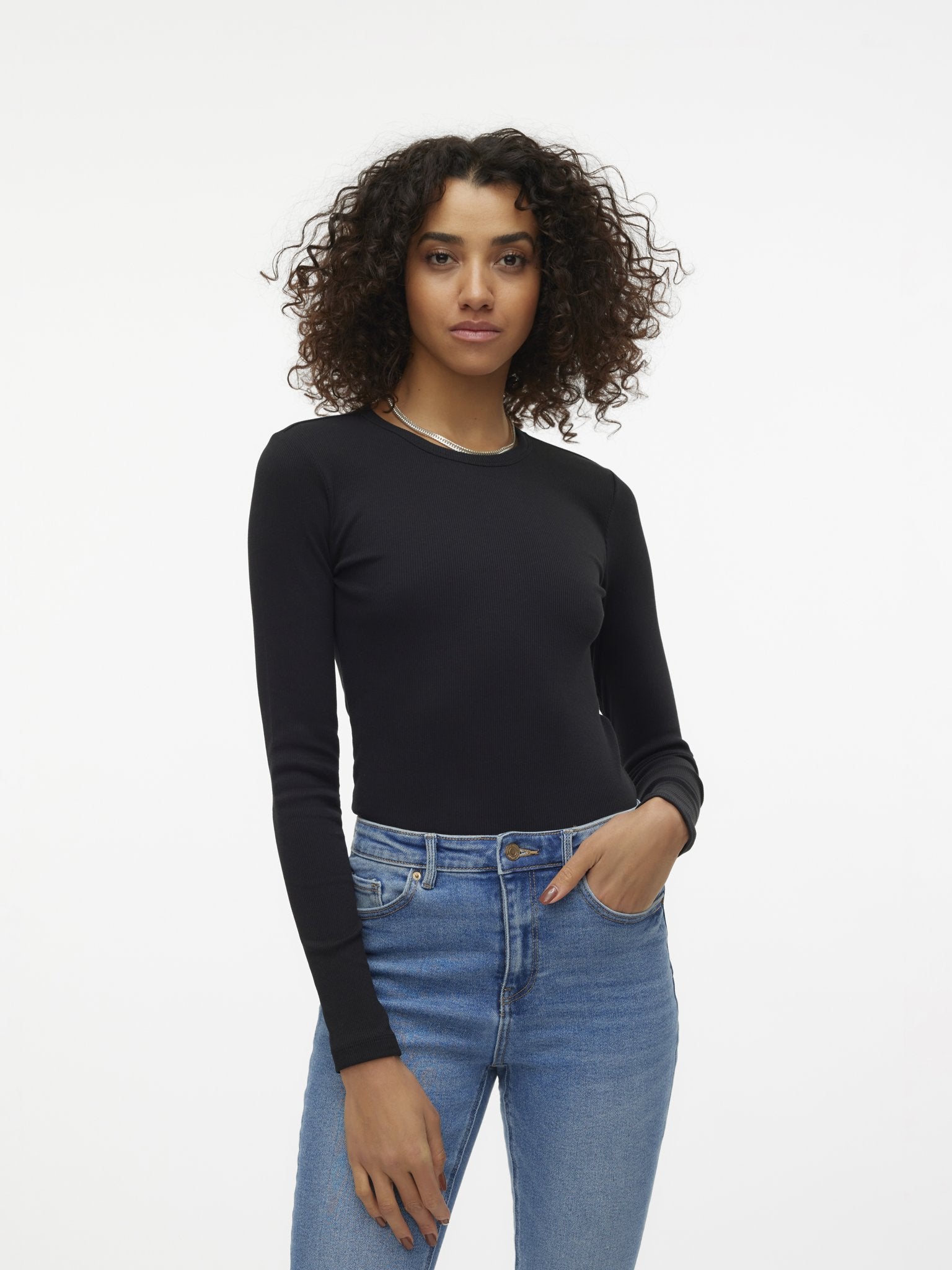 Vero Moda Damen T-Shirts Black
