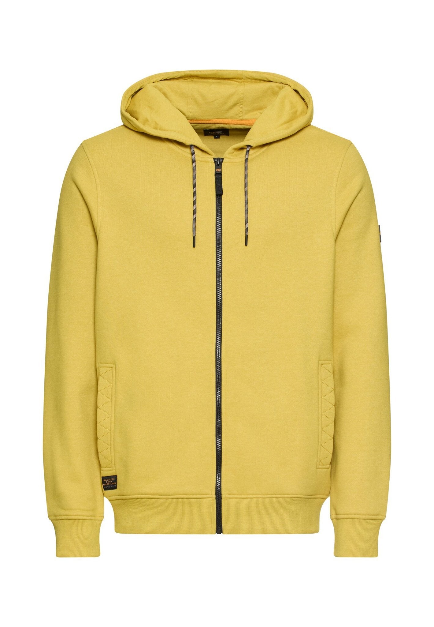 Camel active Herren Sweatjacken  Moss Yellow