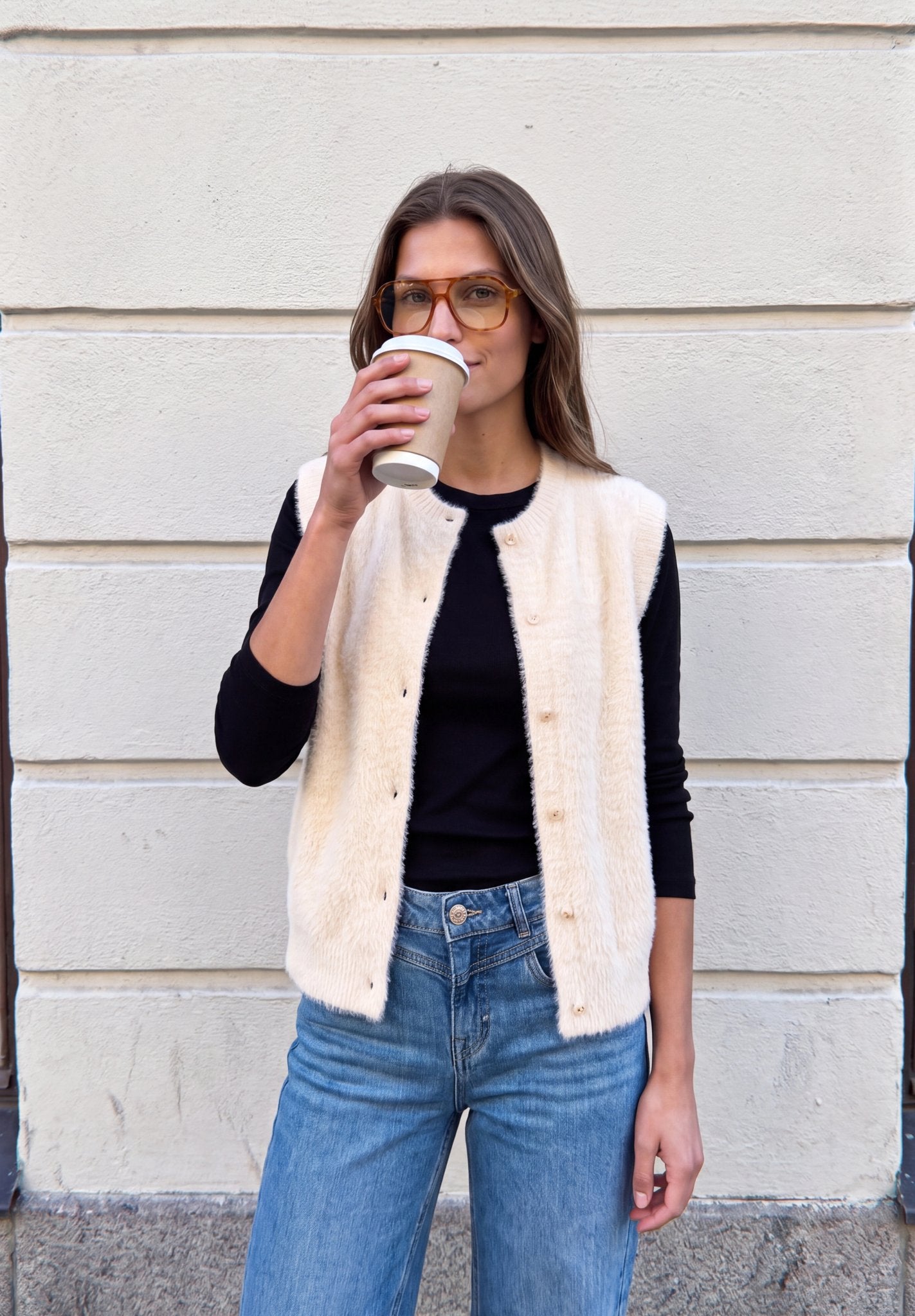 Street One Studio Damen Strickjacken  Creamed S