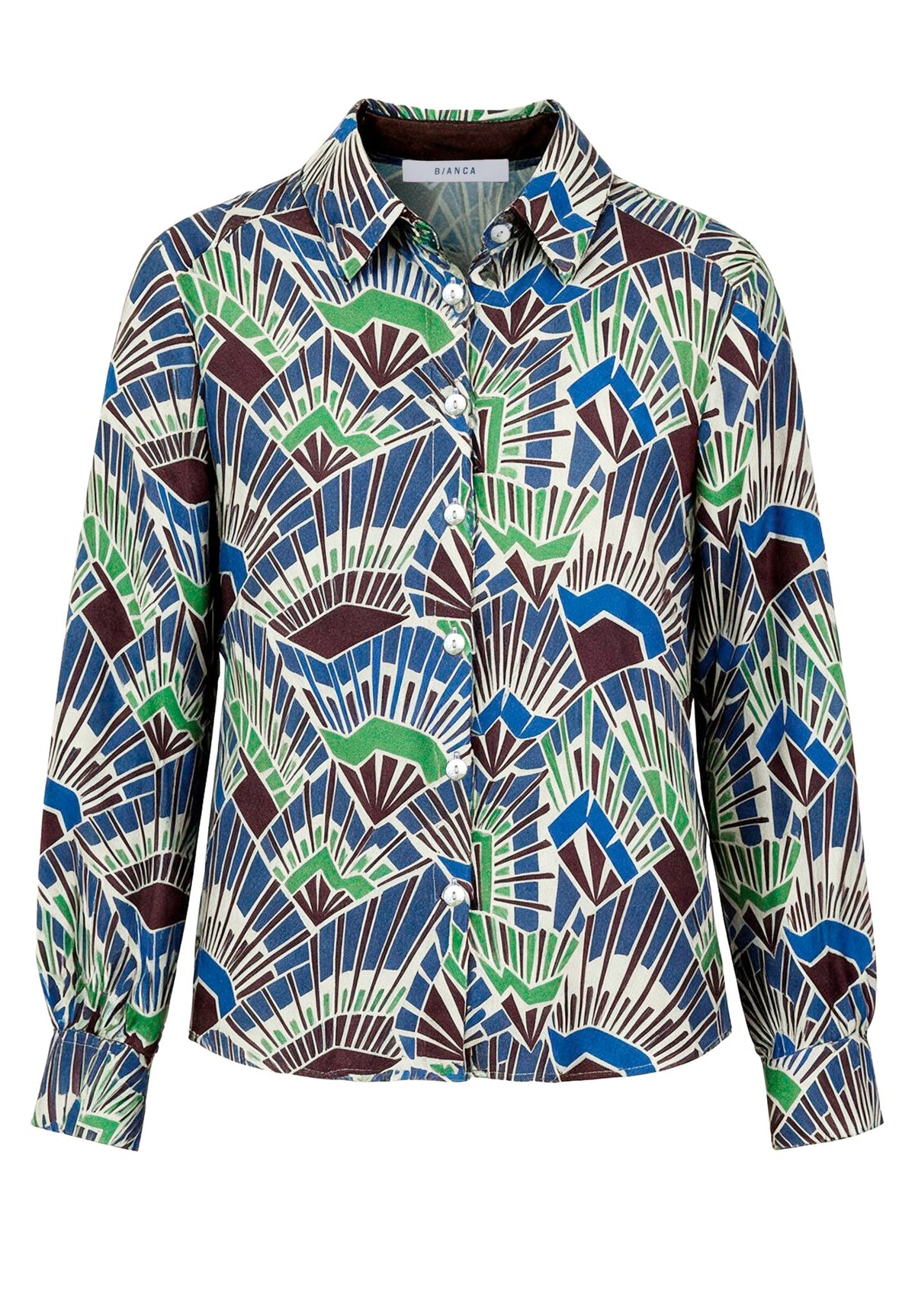 Bianca Damen Blusen Brown Mix