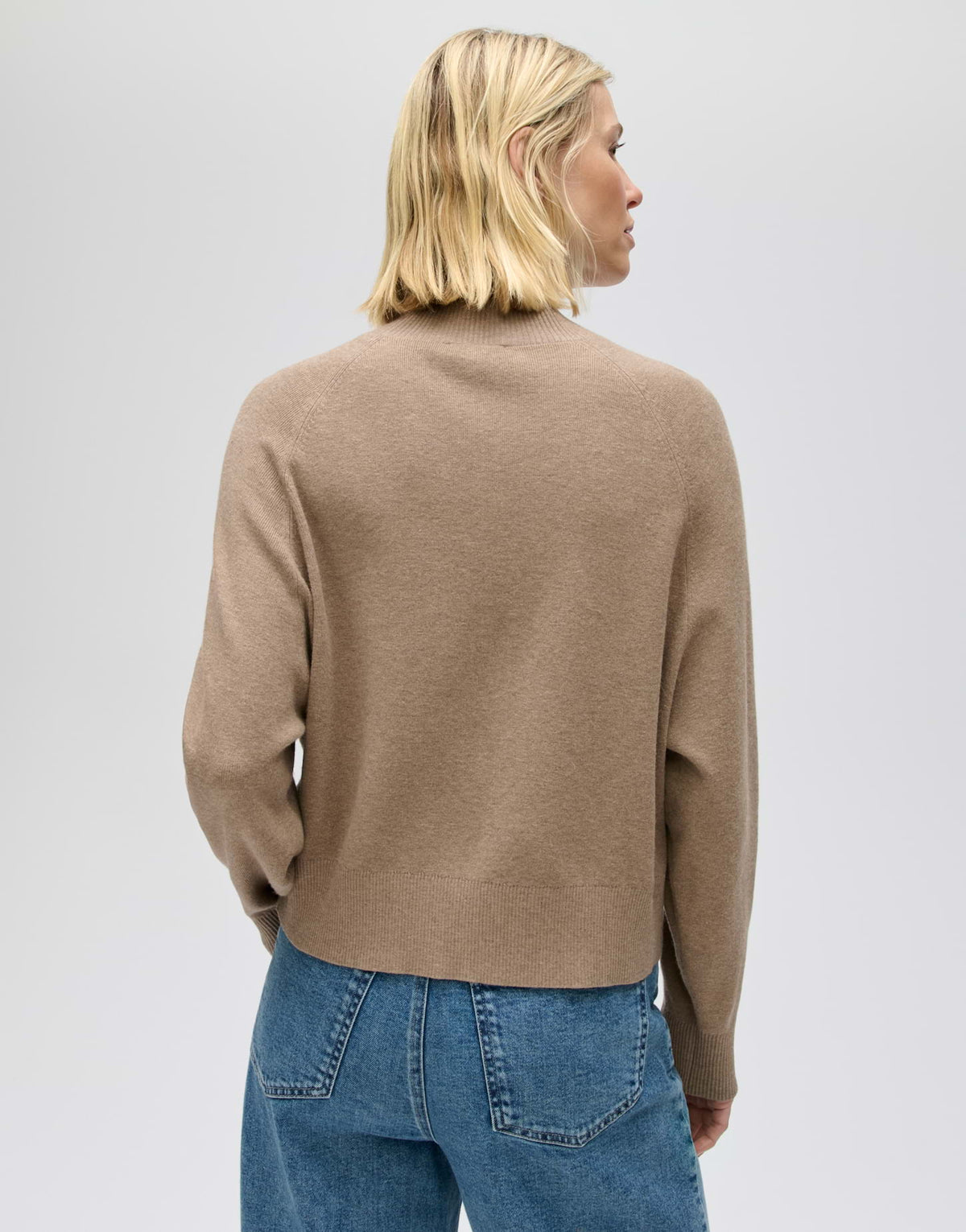 Opus Damen Pullover Light Mocca