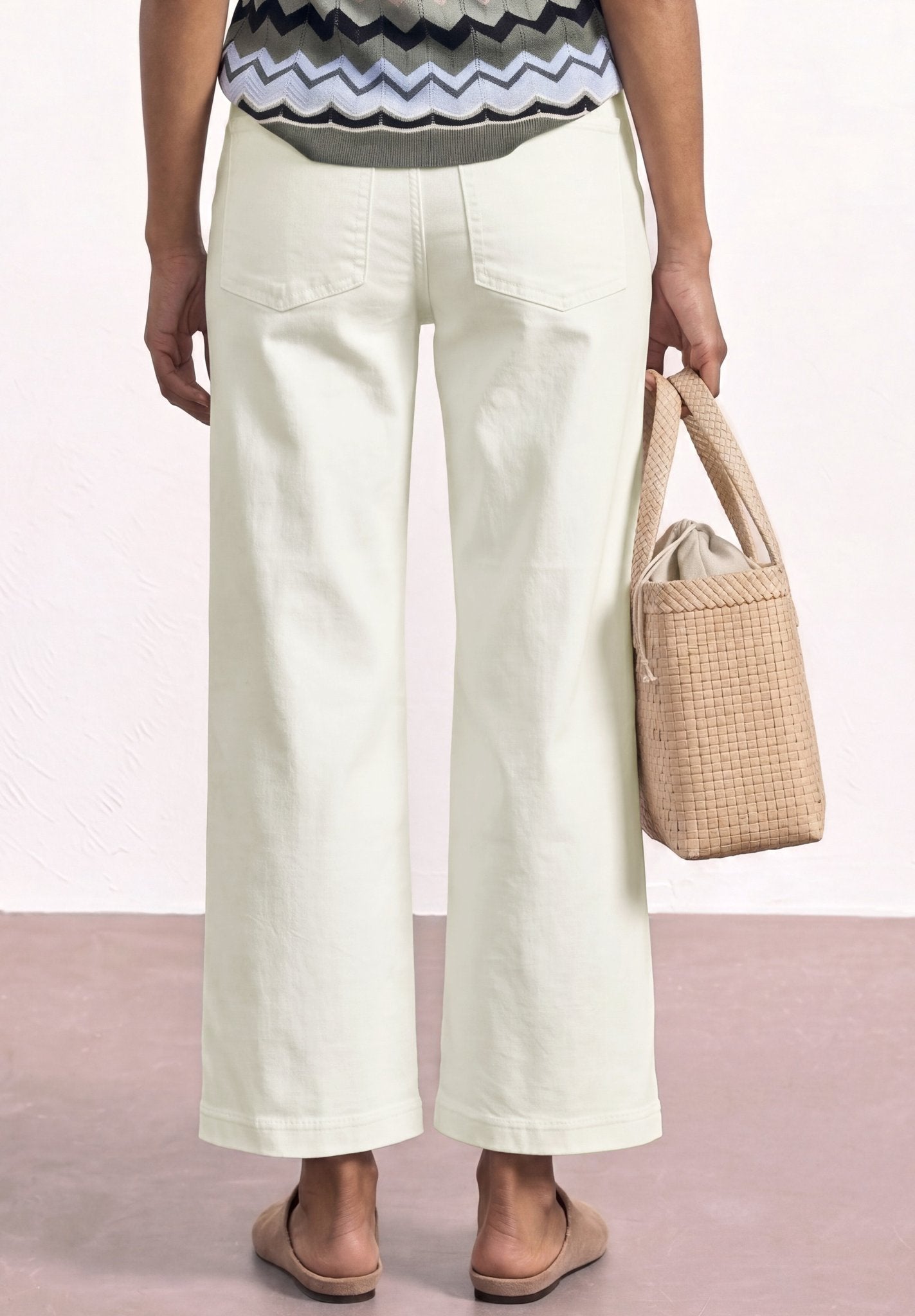 Street One Damen Hosen  Off White