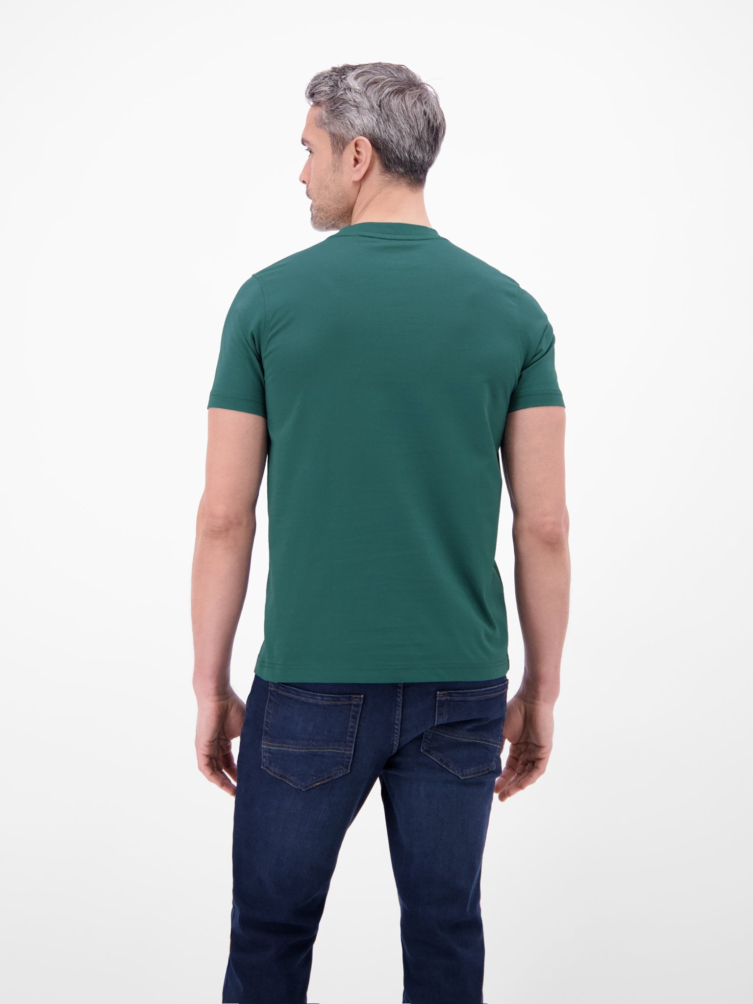 Lerros Herren T-Shirts kurz Soft Teal