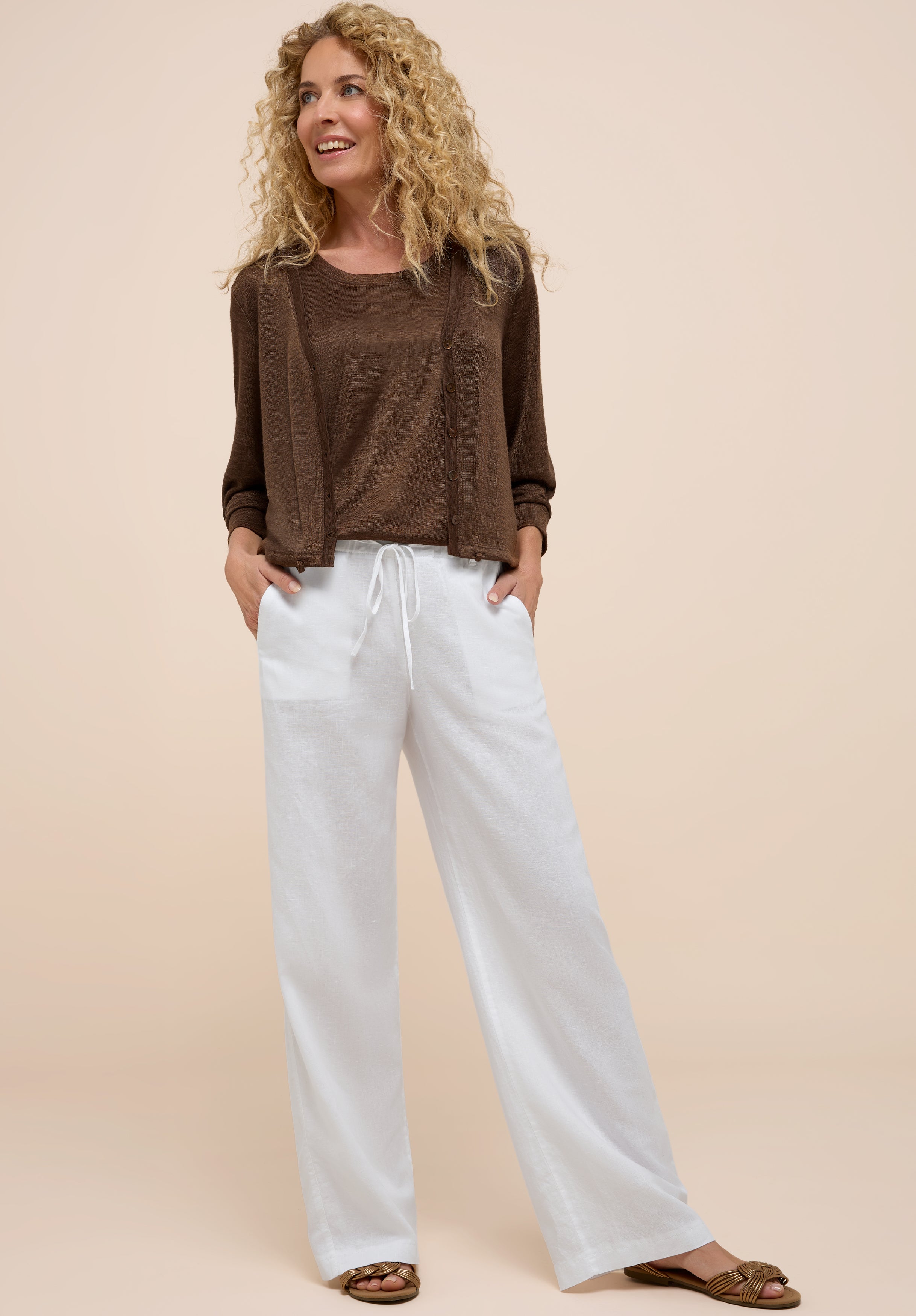 Bianca Damen T-Shirts Mocca