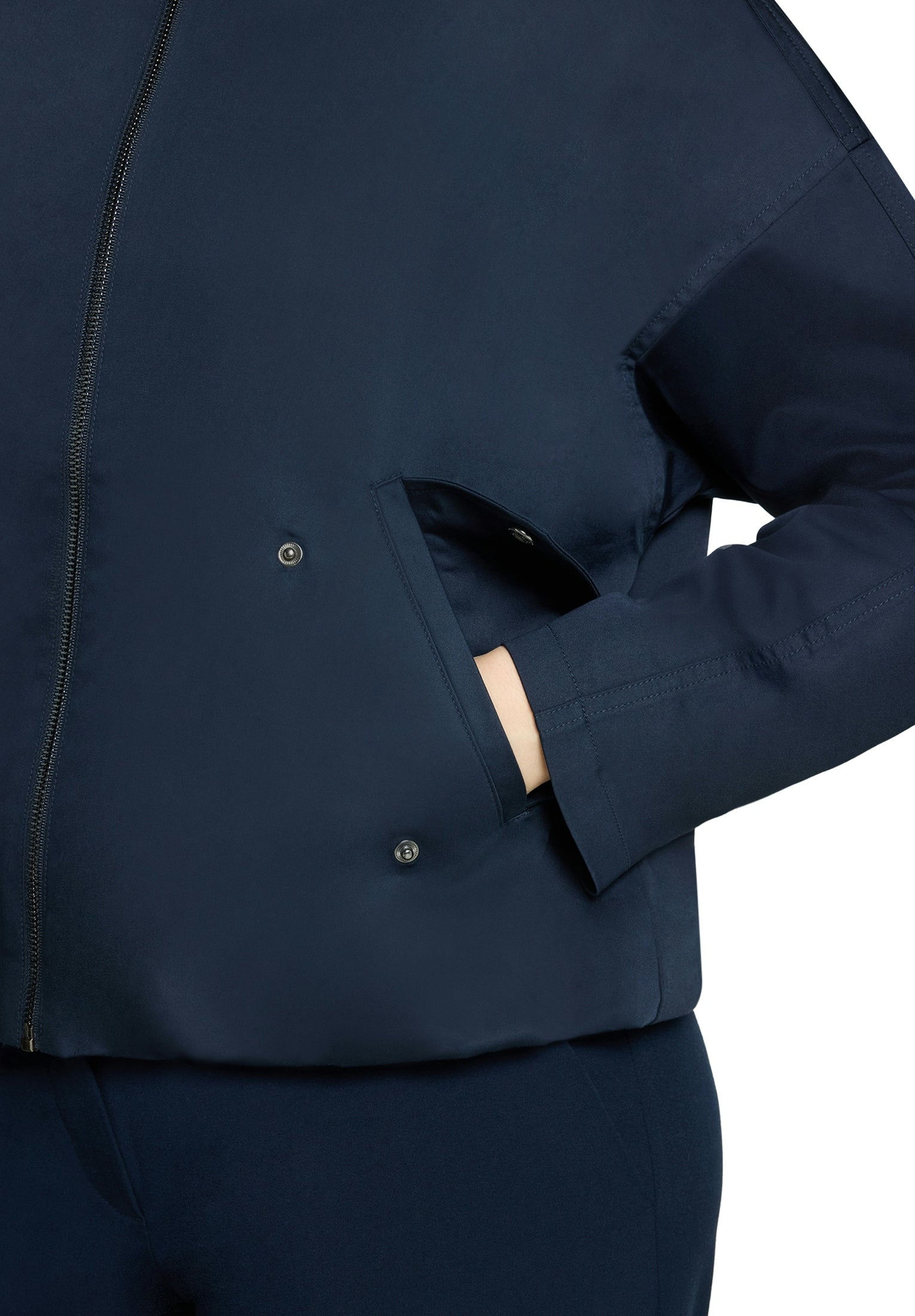 Betty & Co Damen Strickjacken Navy Blue