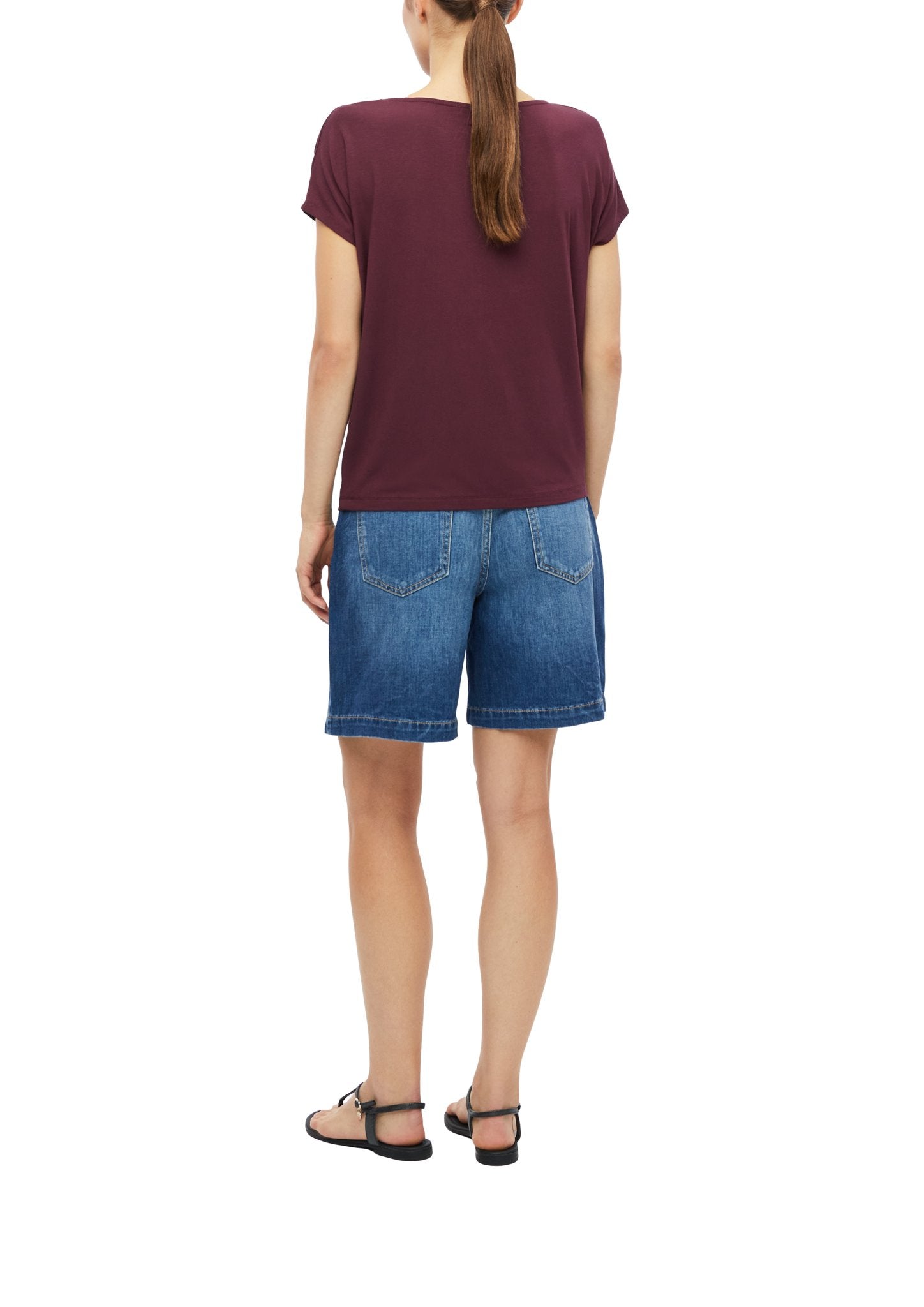 S. Oliver red Damen T-Shirts  Lilac/Pink