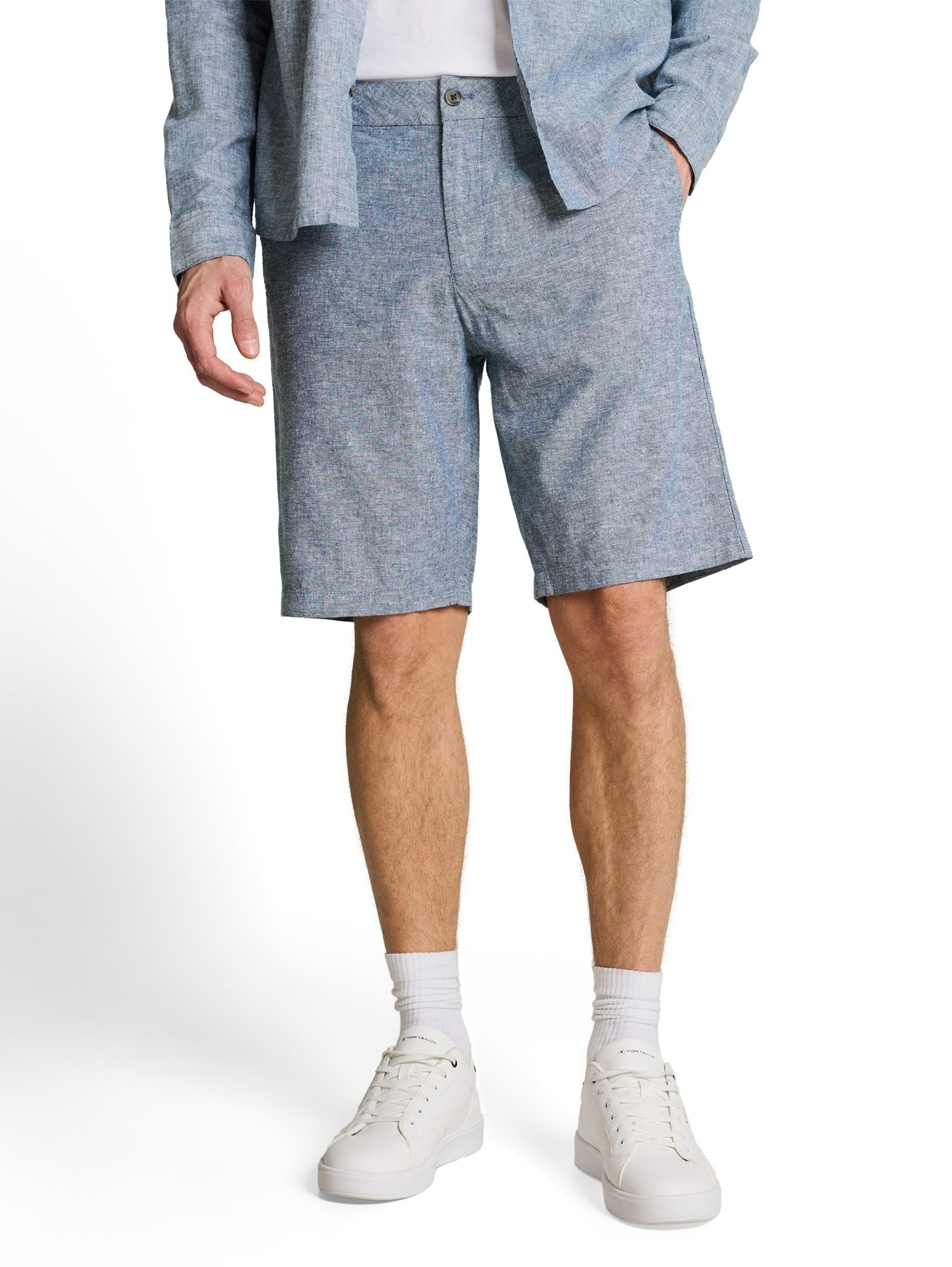 Tom Tailor denim Herren Shorts Nighttime Blue