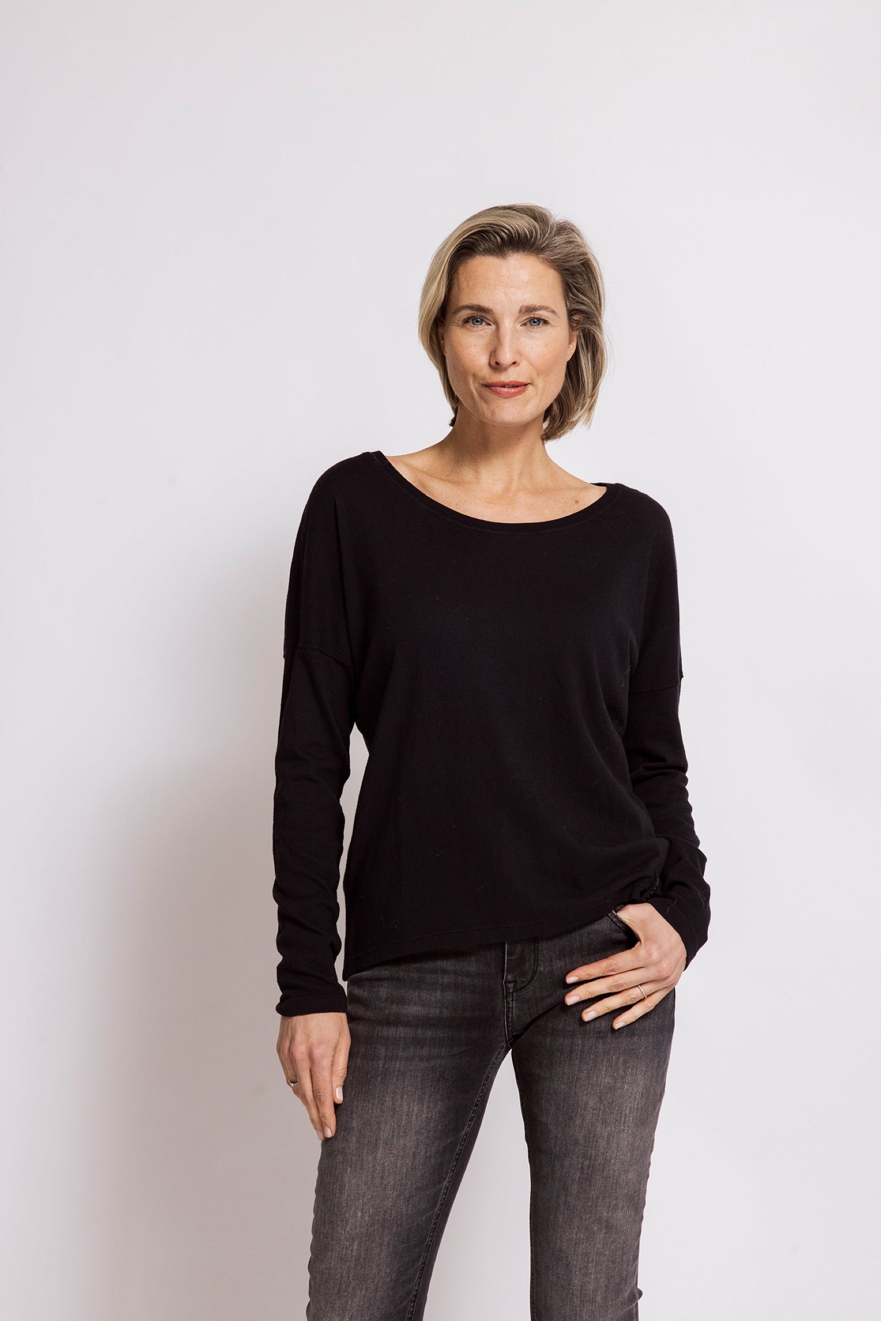 Zhrill Damen Pullover Black