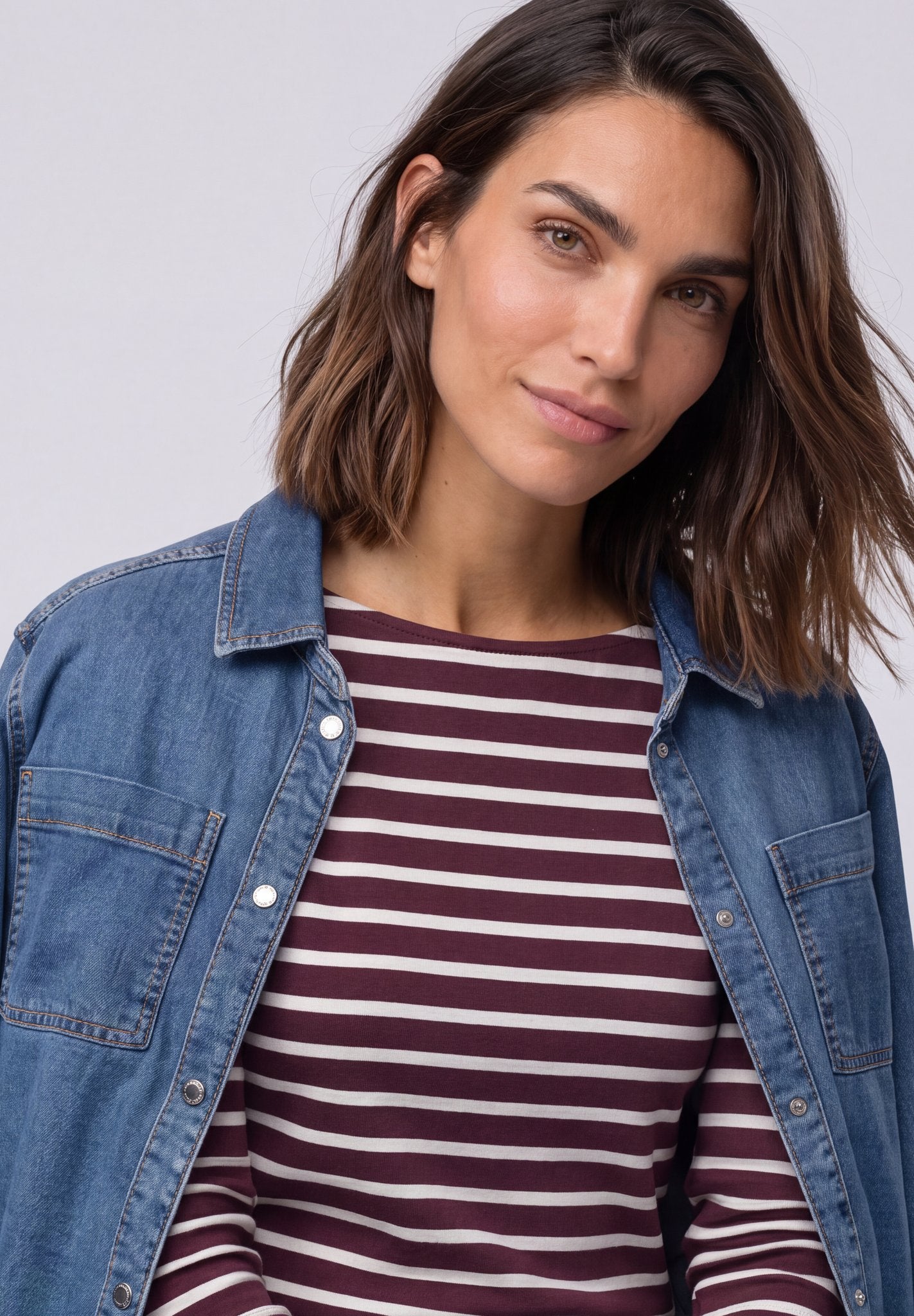 Street One Damen T-Shirts  Rustic Ro