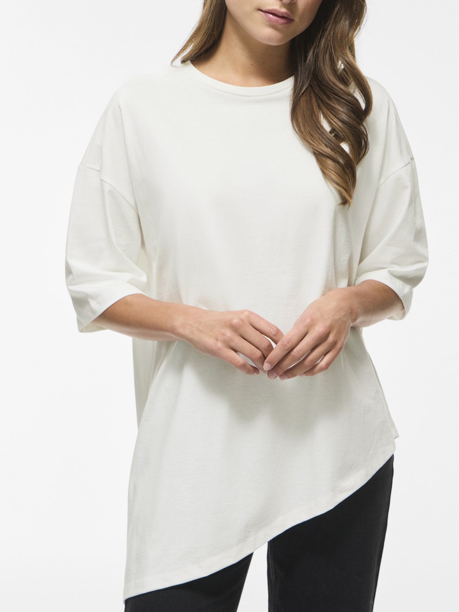 Vila Damen T-Shirts Cloud Dancer