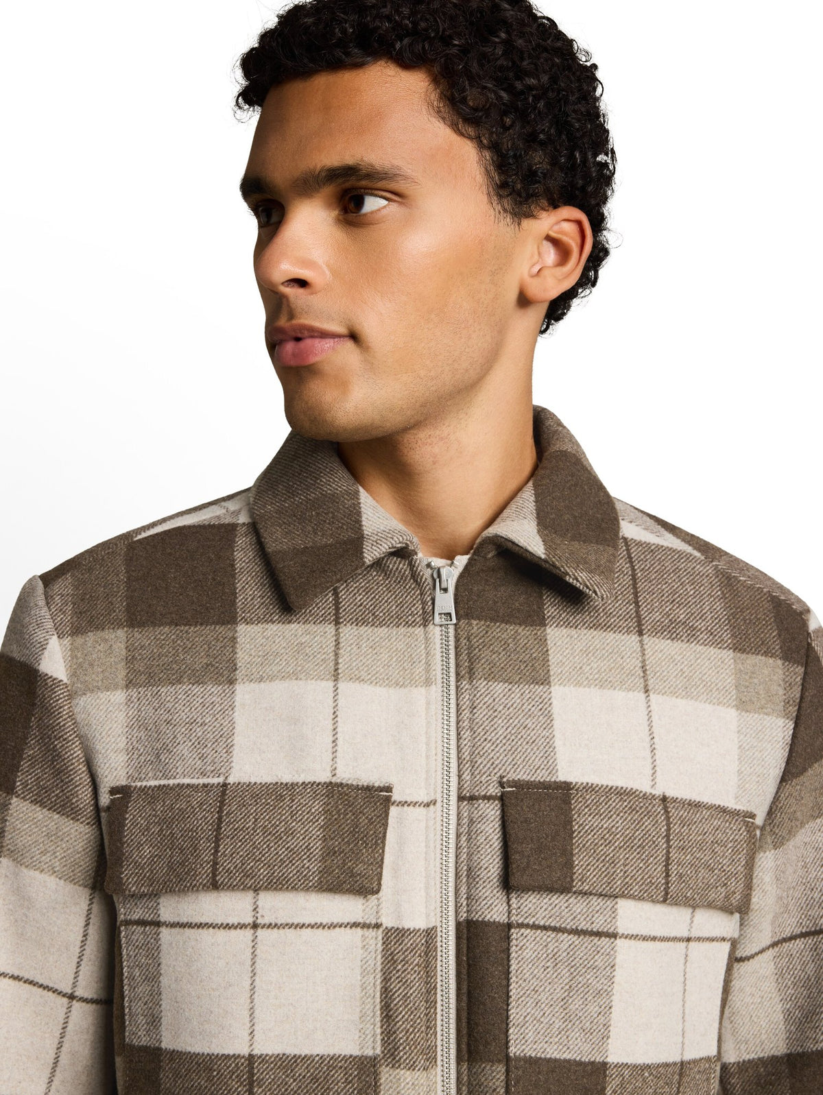 Tom Tailor denim Herren Jacken Beige Brown Woo