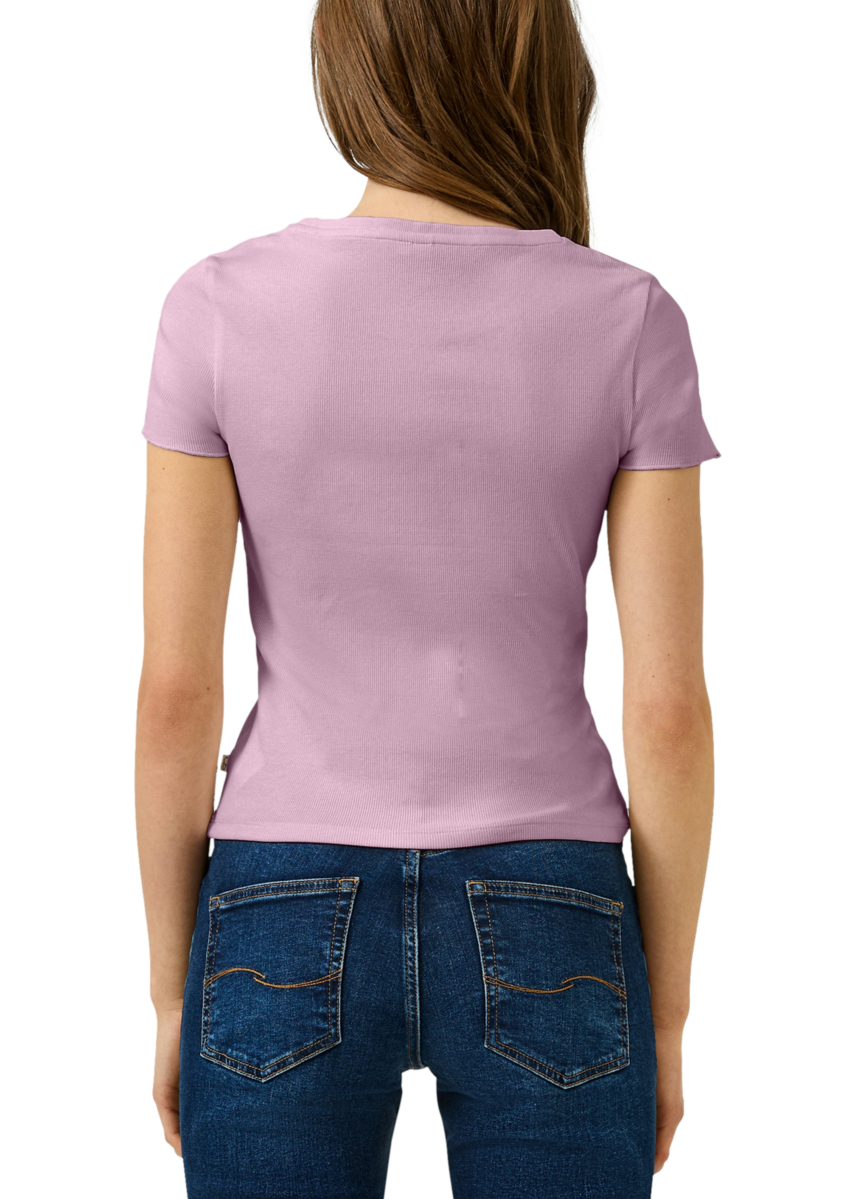 QS by S.Oliver Damen T-Shirts Lilac/Pink
