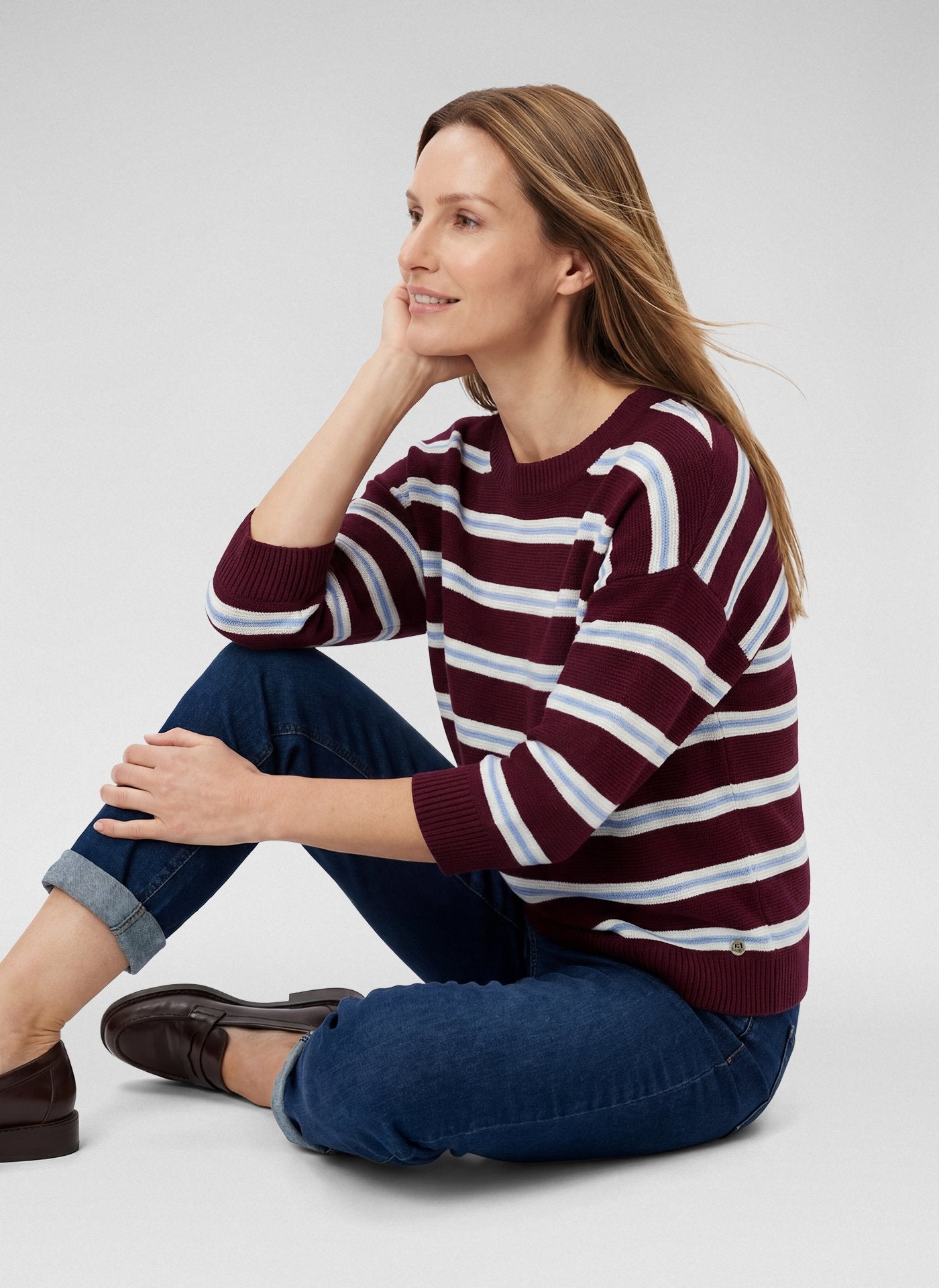 Rabe Damen Pullover Merlot
