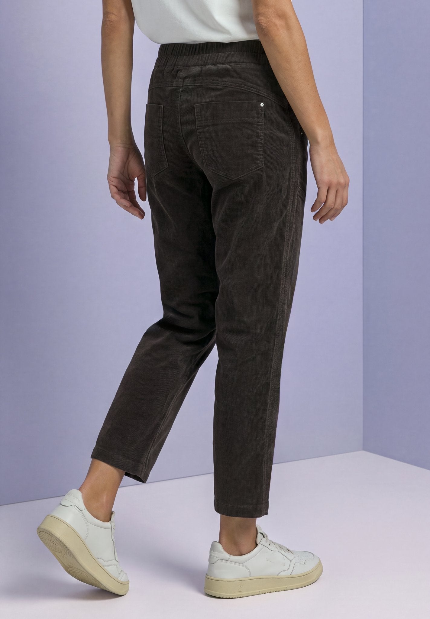 Street One Damen Hosen  Black Cof