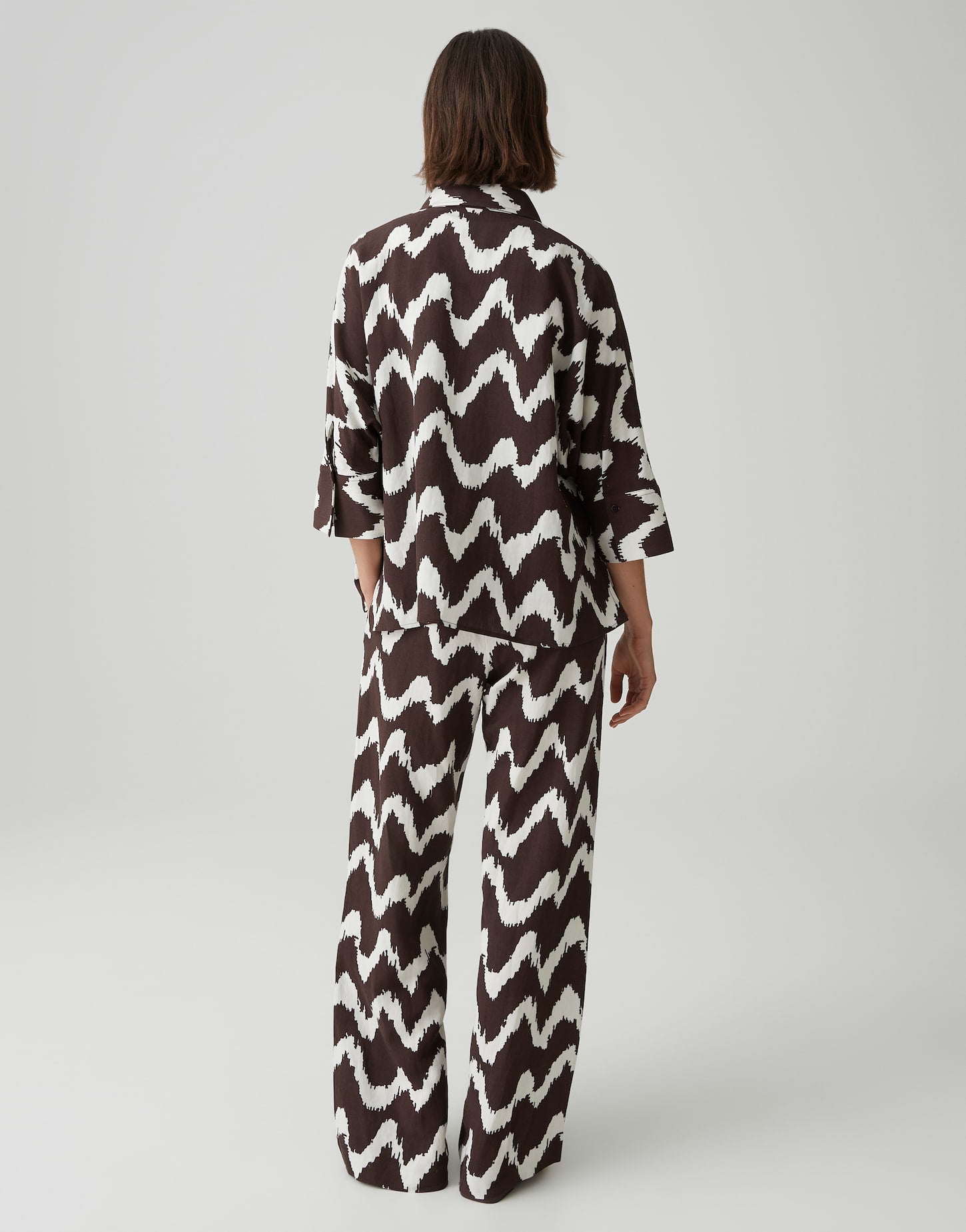 Opus Pants Damen Blusen Coffee Be