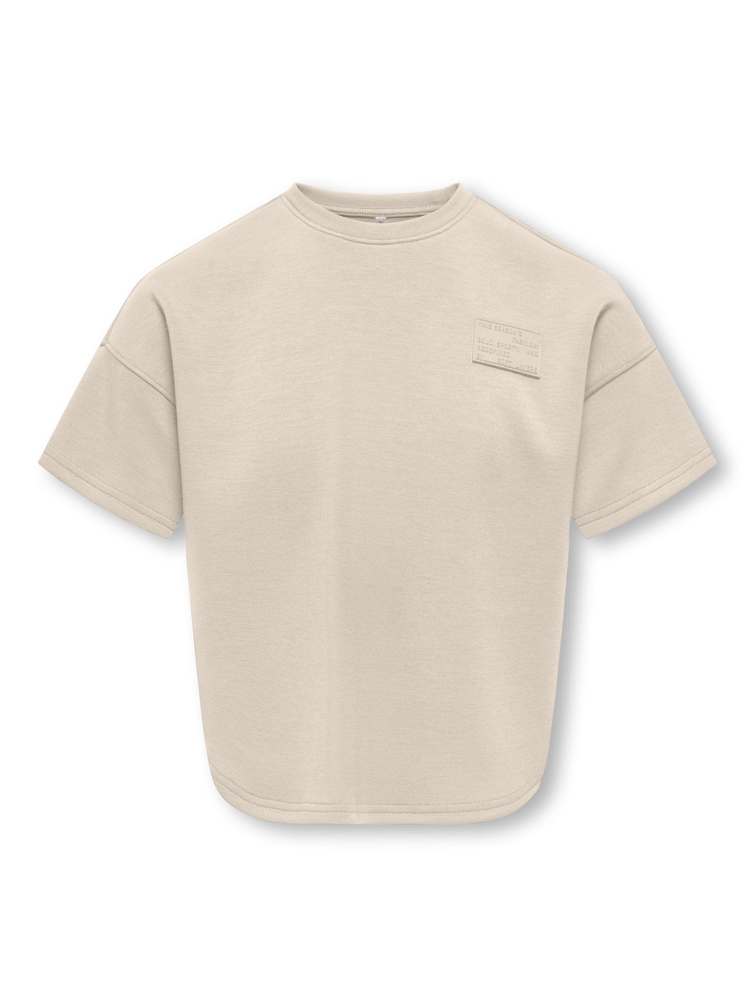 Only Mädchen T-Shirts & Tops Whitecap Gray/L