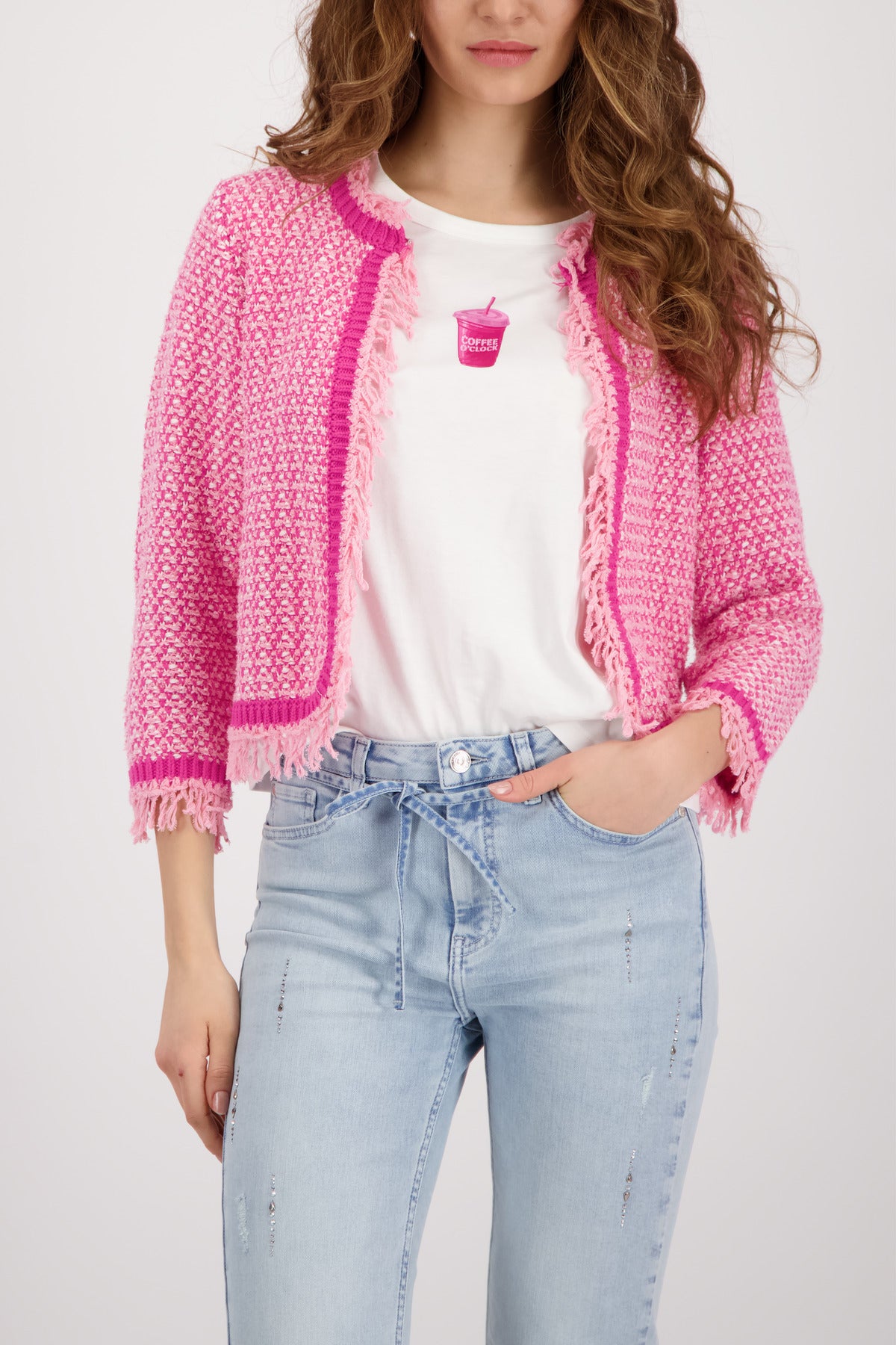 Monari Damen Strickjacken  Spring Flow