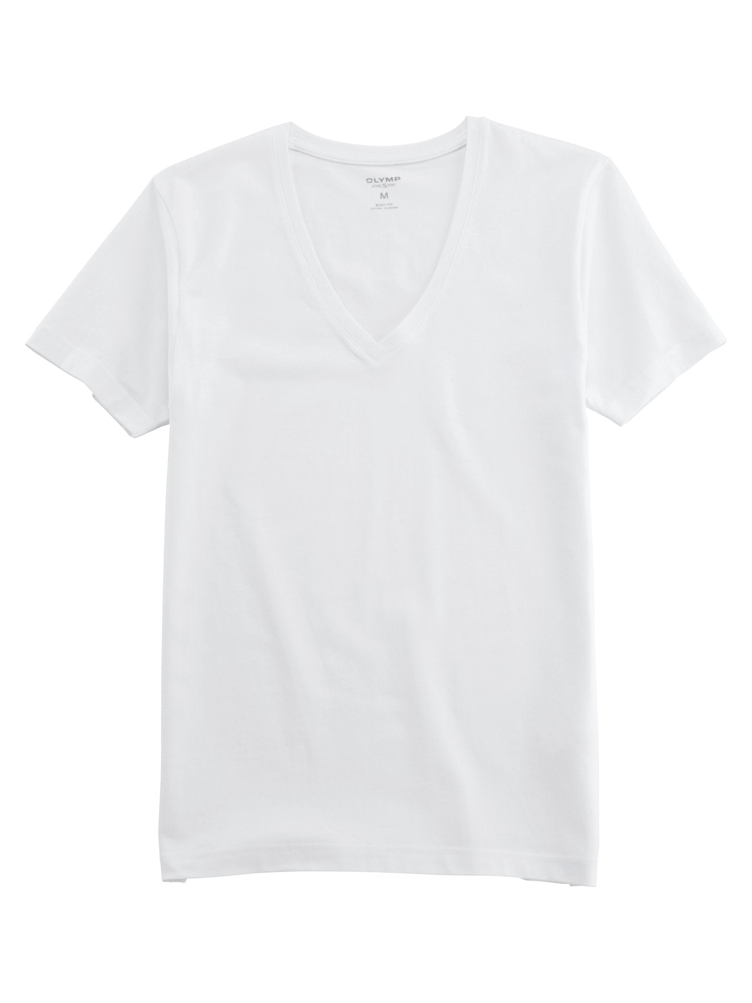 Olymp Herren T-Shirts kurz  Weiss