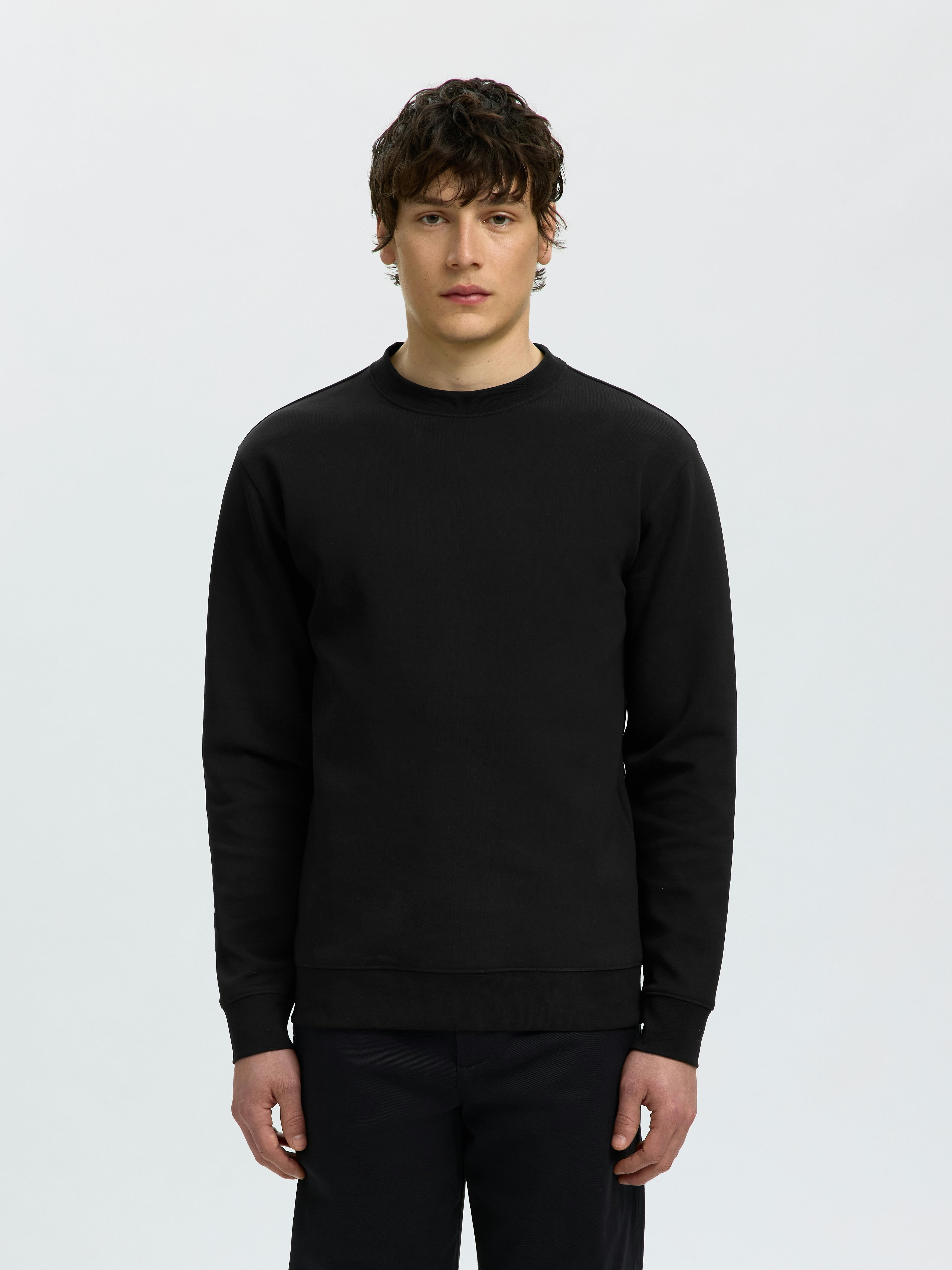 Selected homme Herren Sweatshirts  Black