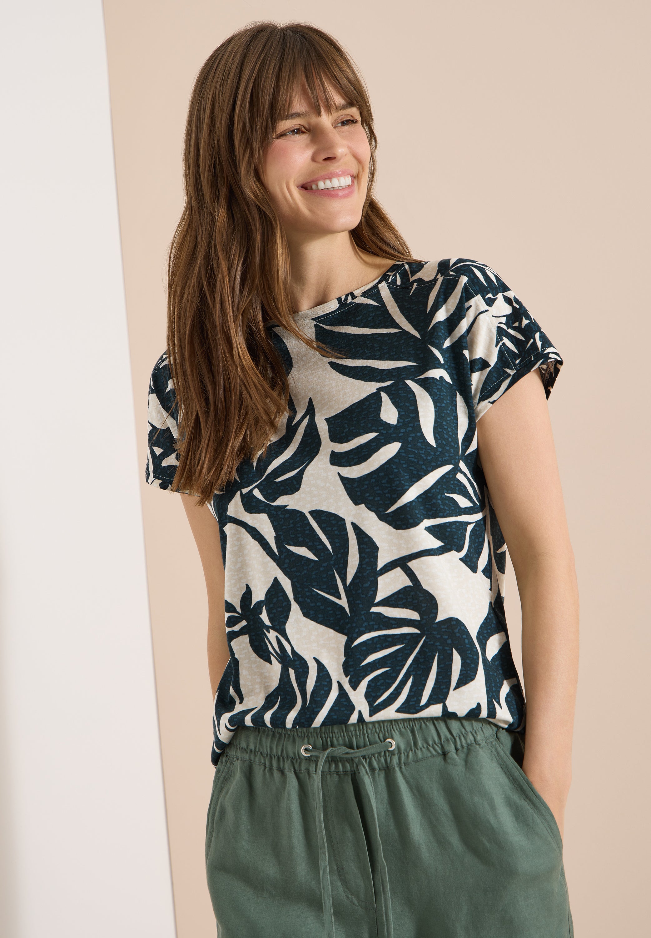 Cecil Damen T-Shirts  Palm Bree