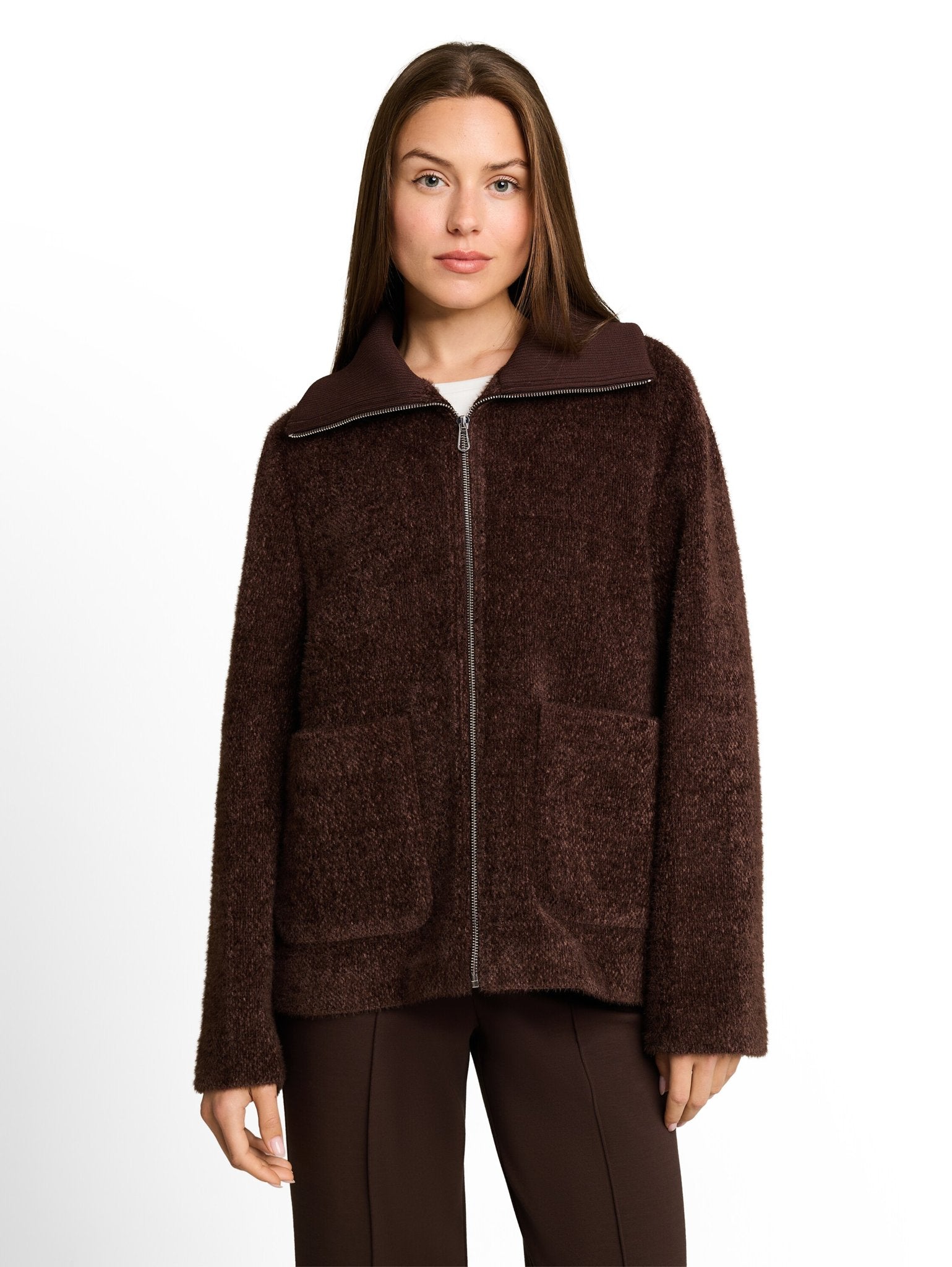 Tom Tailor Damen Jacken Java Dark Struc