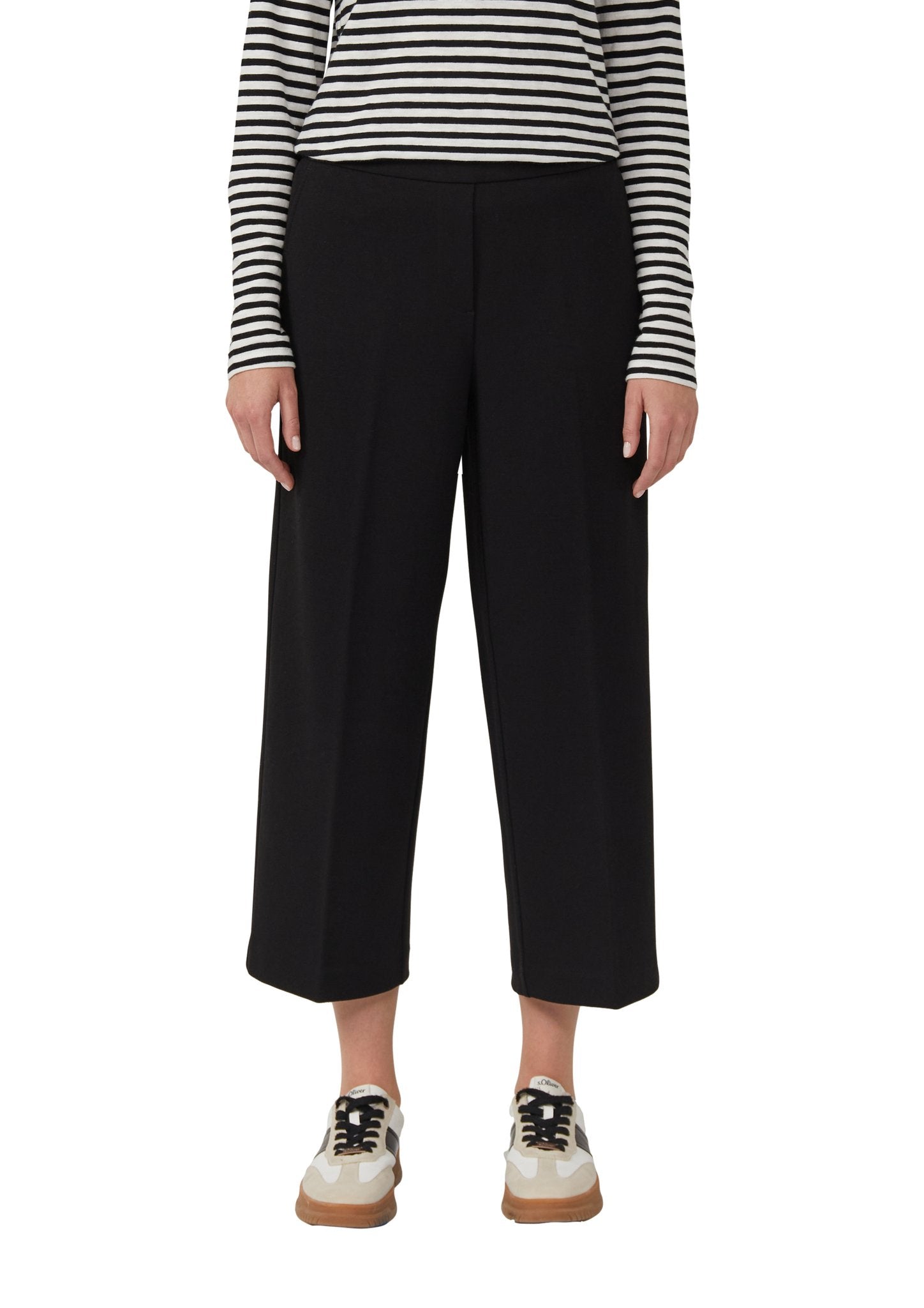 S. Oliver red Damen Shorts  Grey/Black