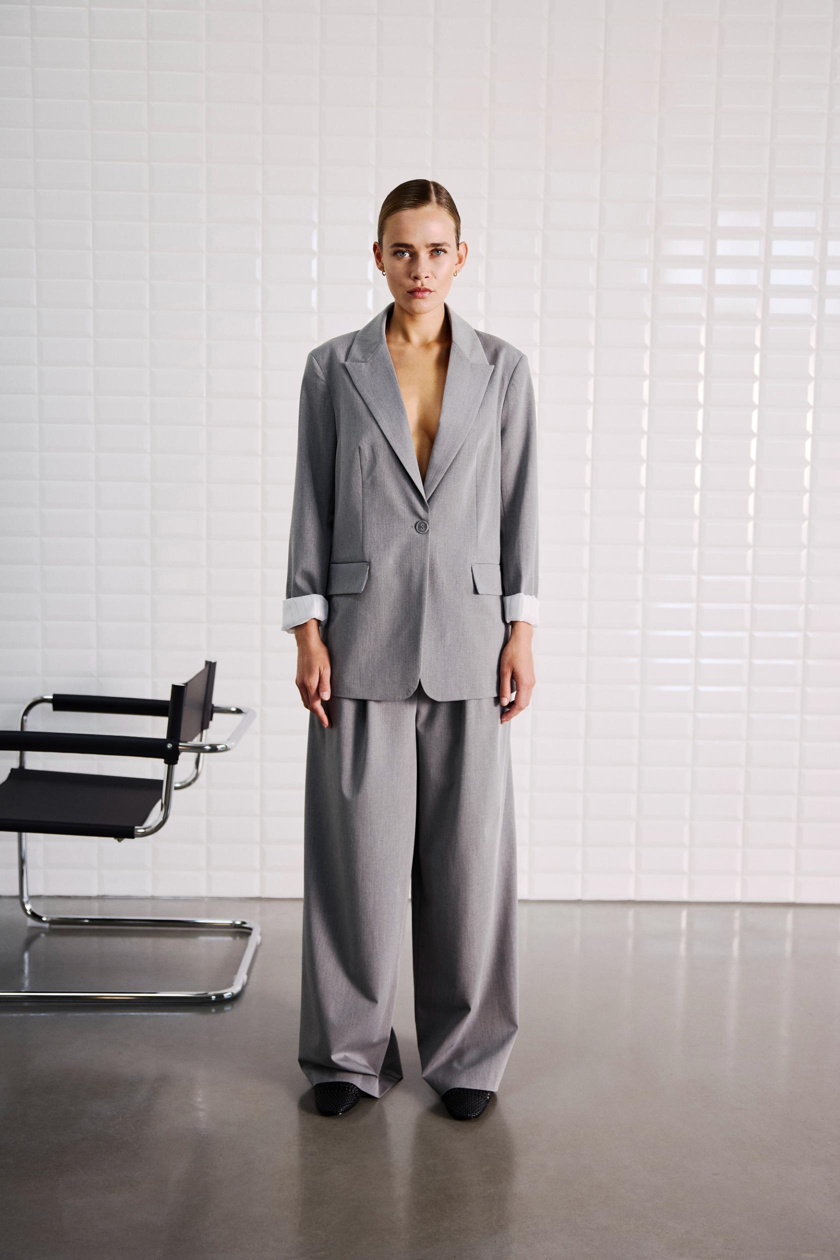 Withblack Damen Blazer Melange