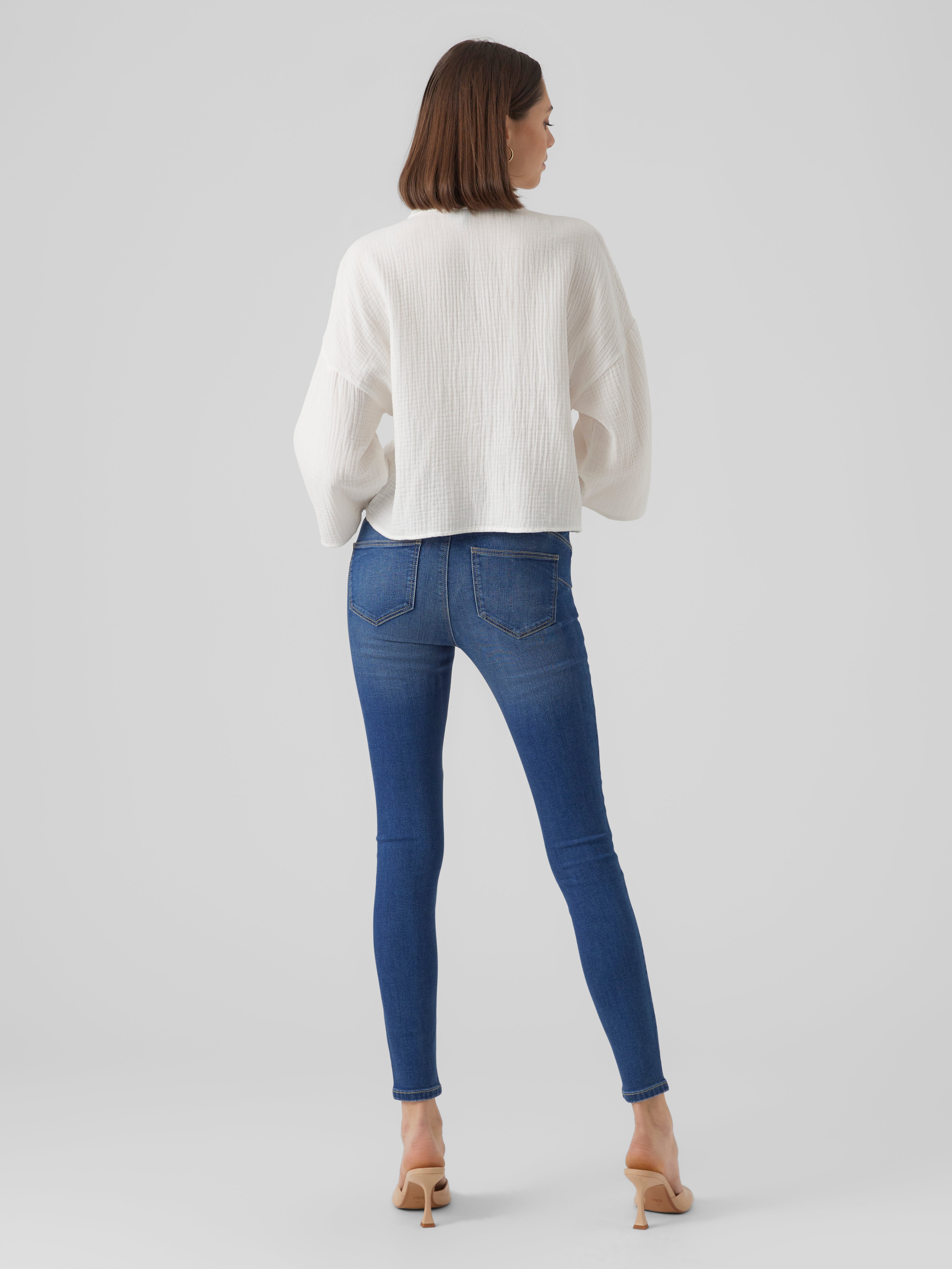 Vero Moda Damen Blusen Snow White