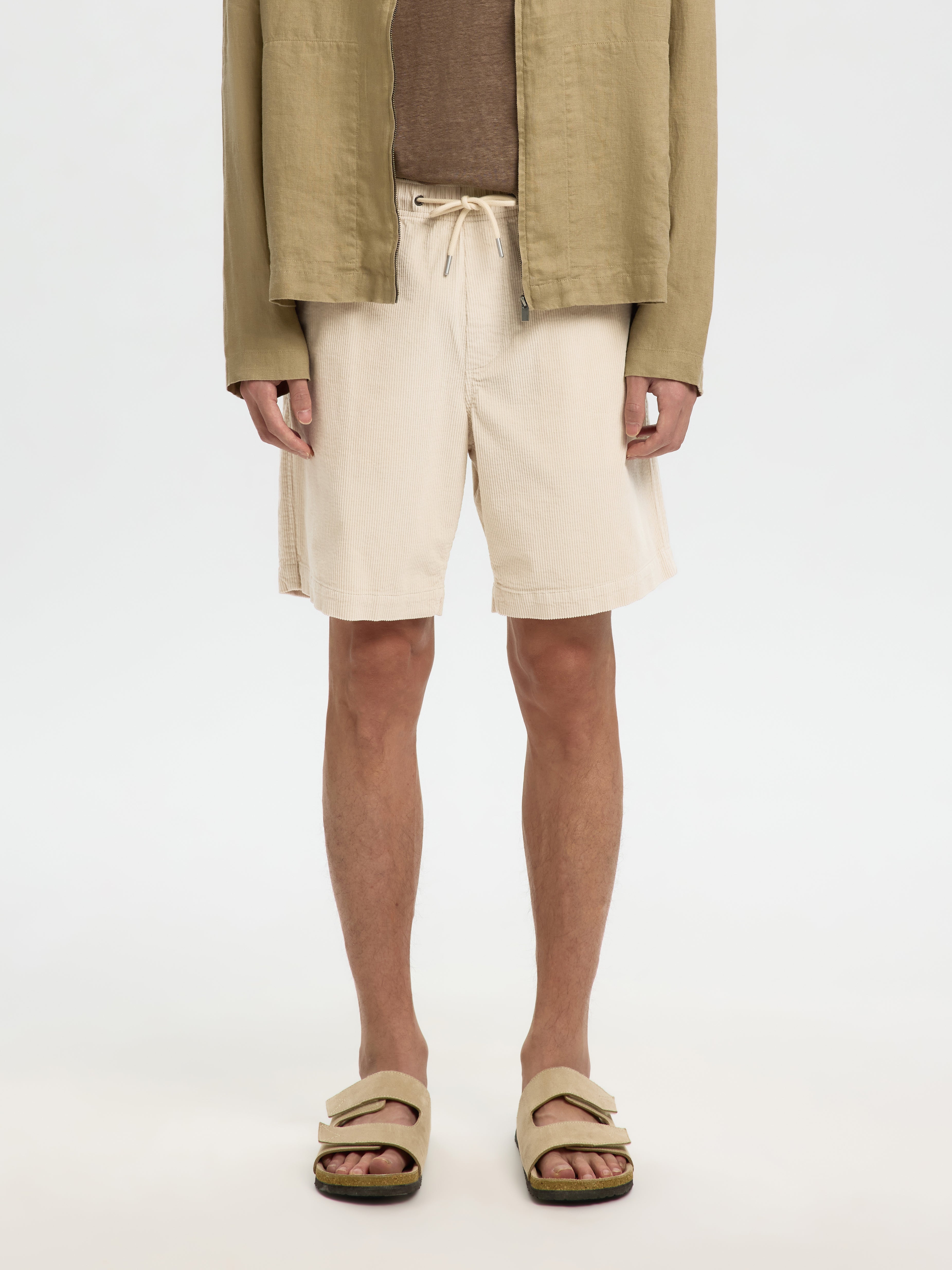 Selected homme Herren Shorts  Fog