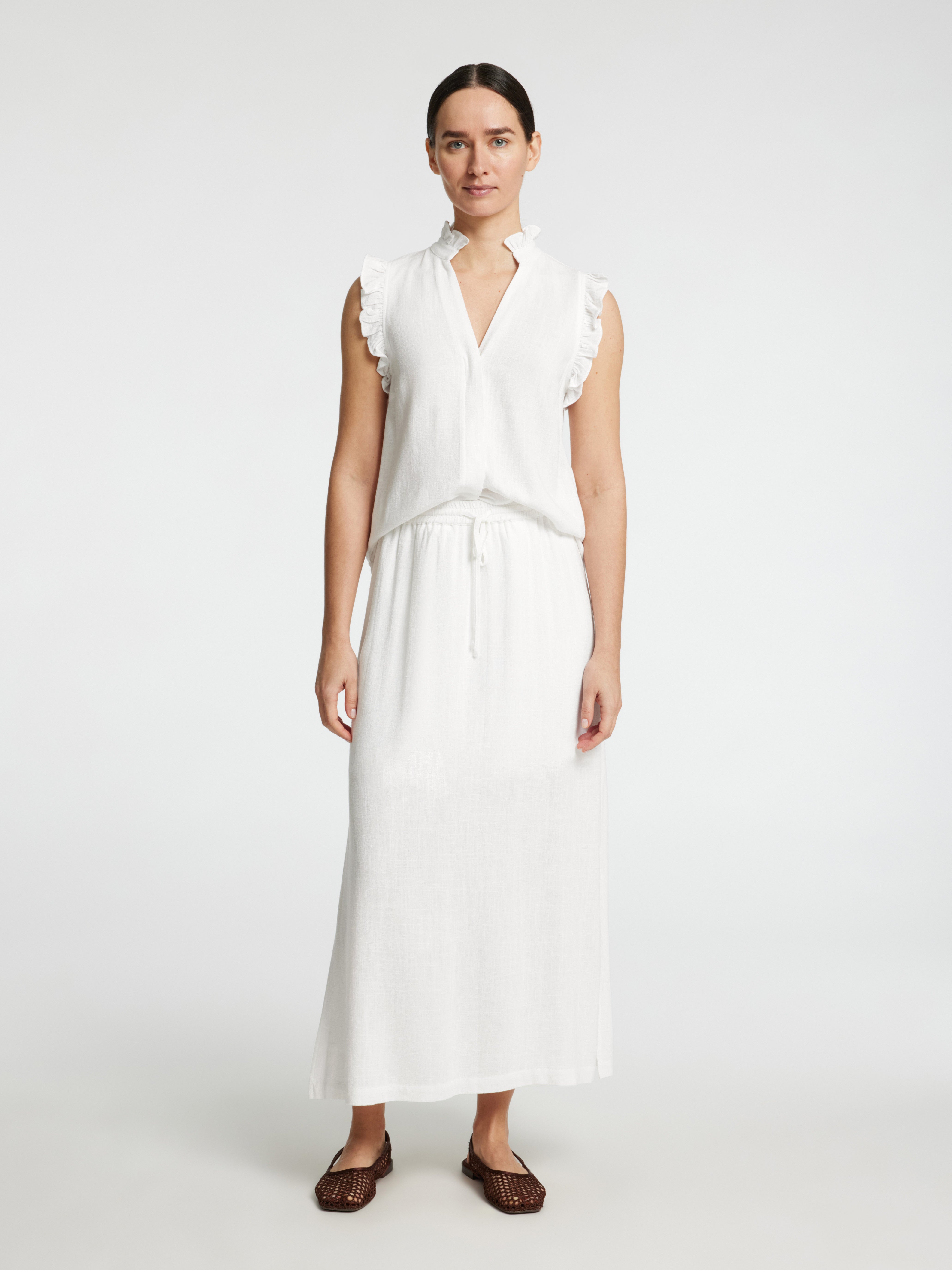 Selected Femme Damen Blusen Snow White