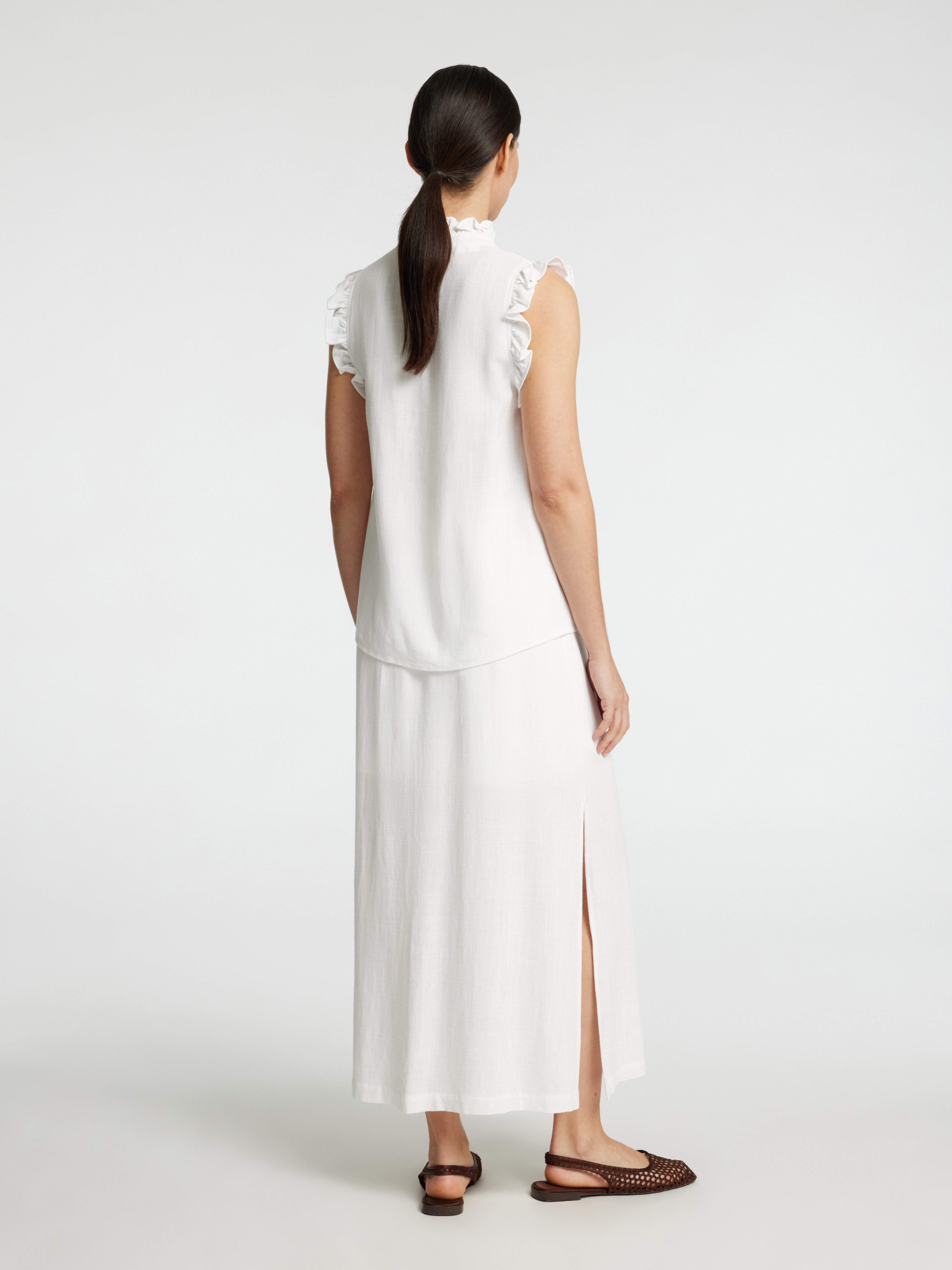 Selected Femme Damen Blusen Snow White