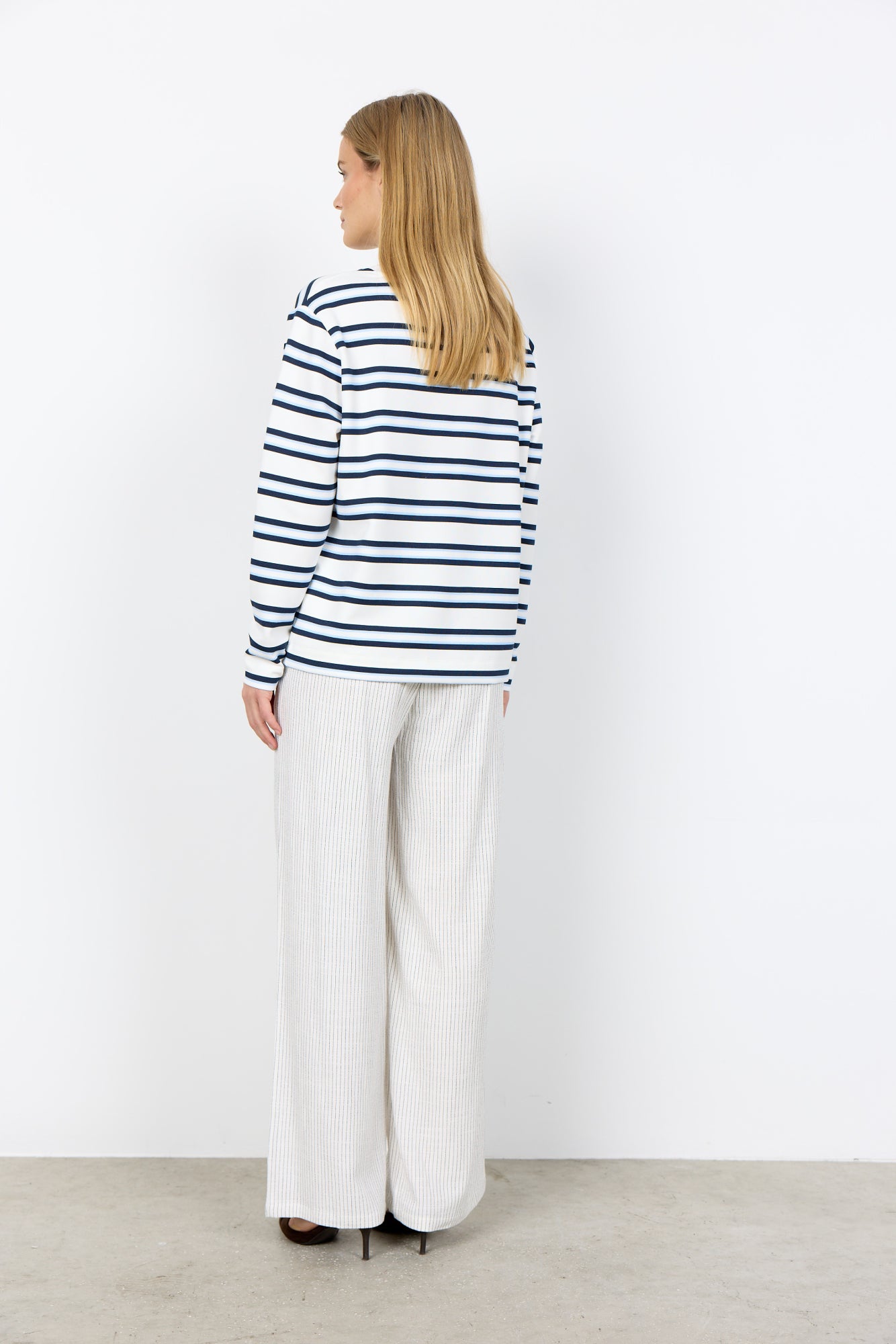Soya Concept Damen Blusen Navy Combi