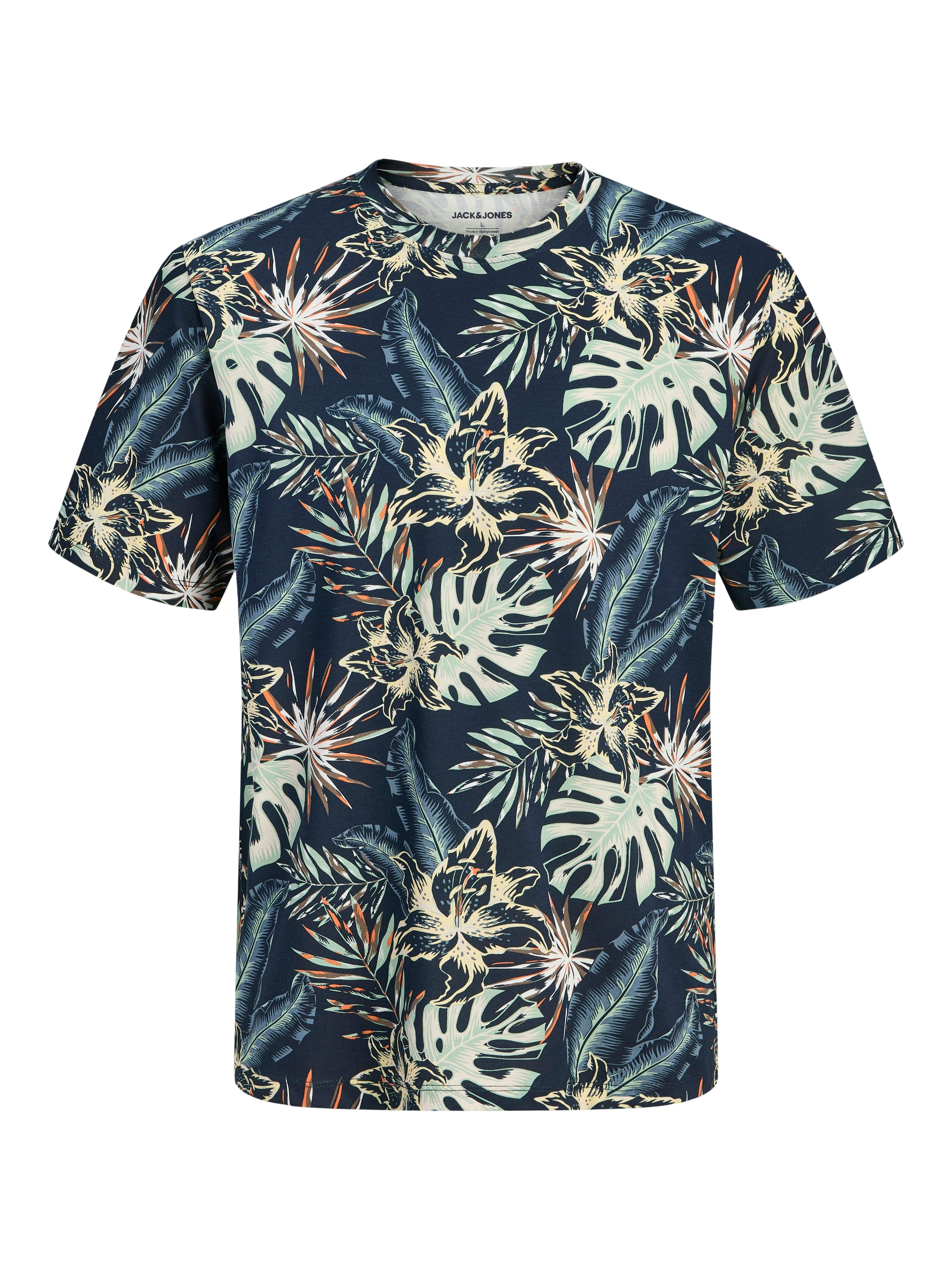 Jack & Jones Herren T-Shirts kurz Navy Blazer