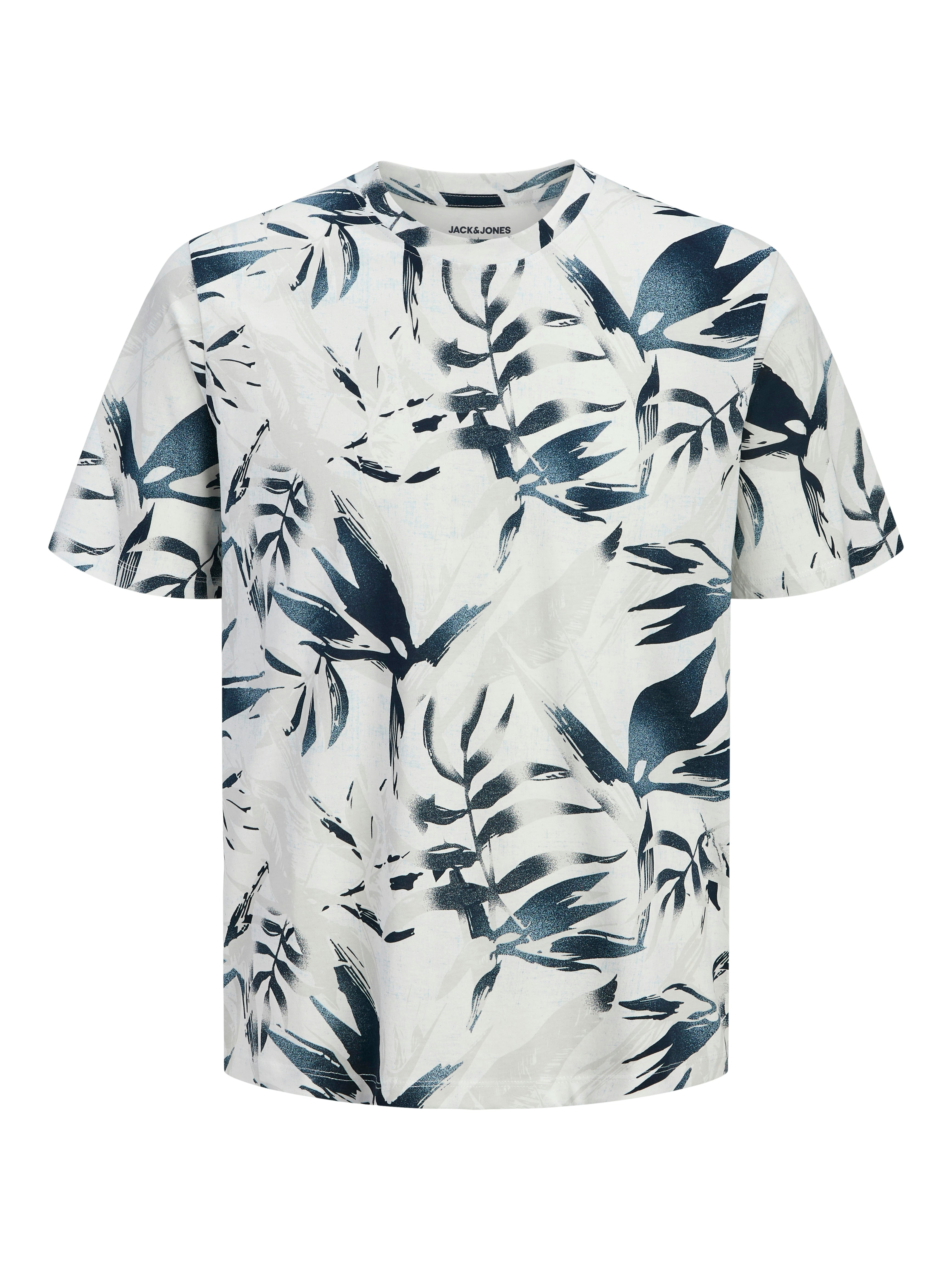 Jack & Jones Herren T-Shirts kurz Cloud Dancer