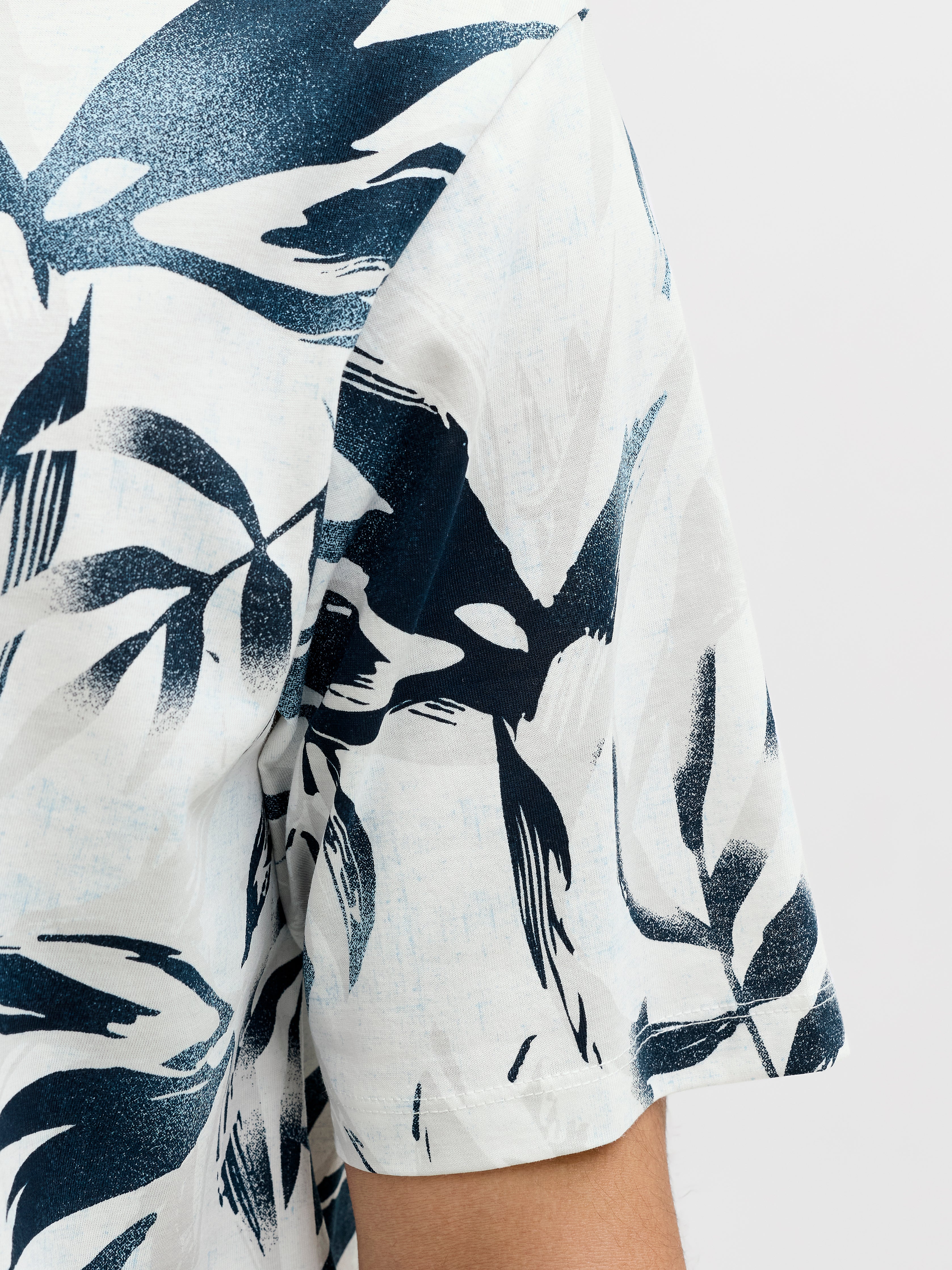 Jack & Jones Herren T-Shirts kurz Cloud Dancer