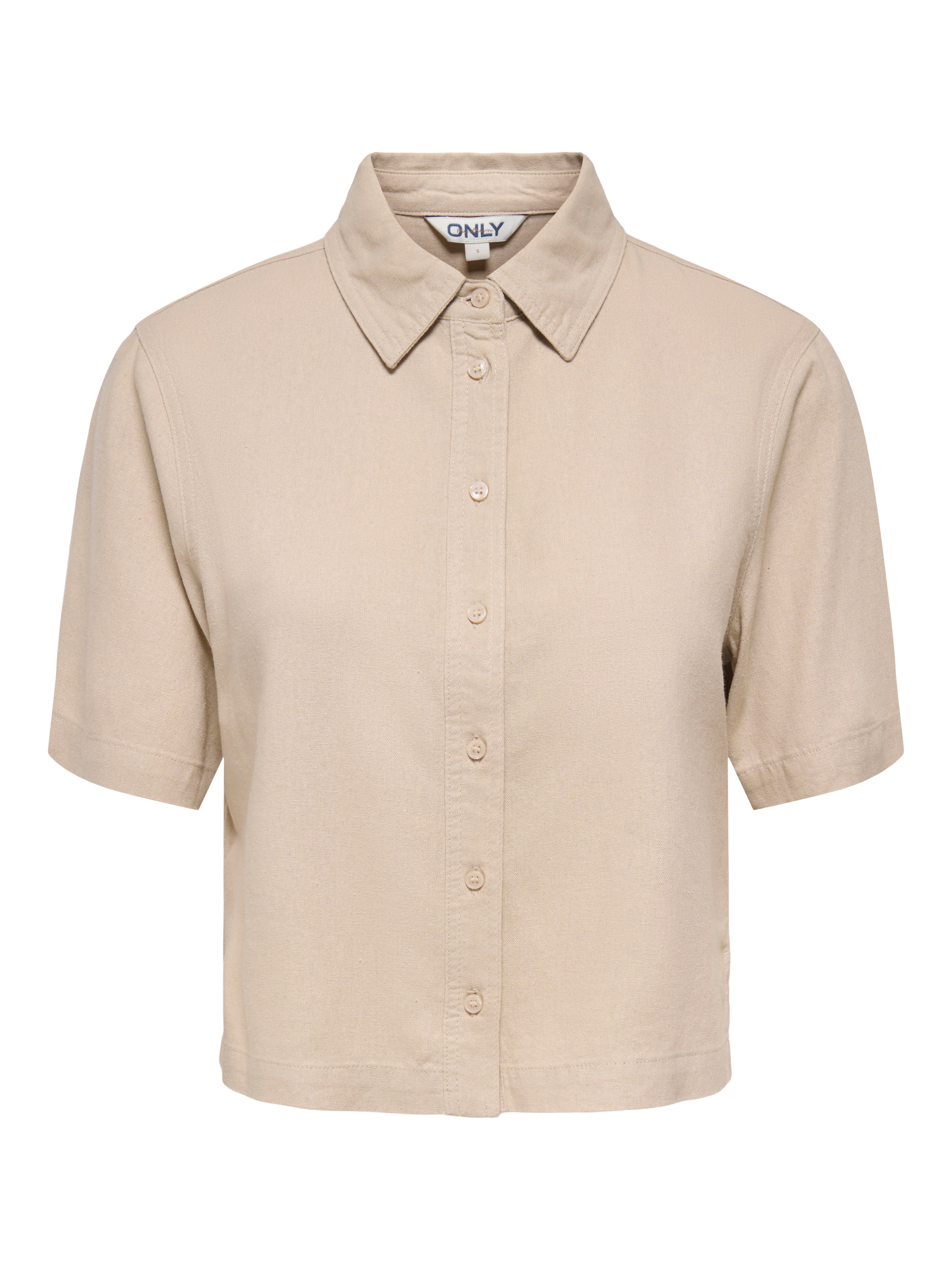 Only Damen Blusen Oxford Tan
