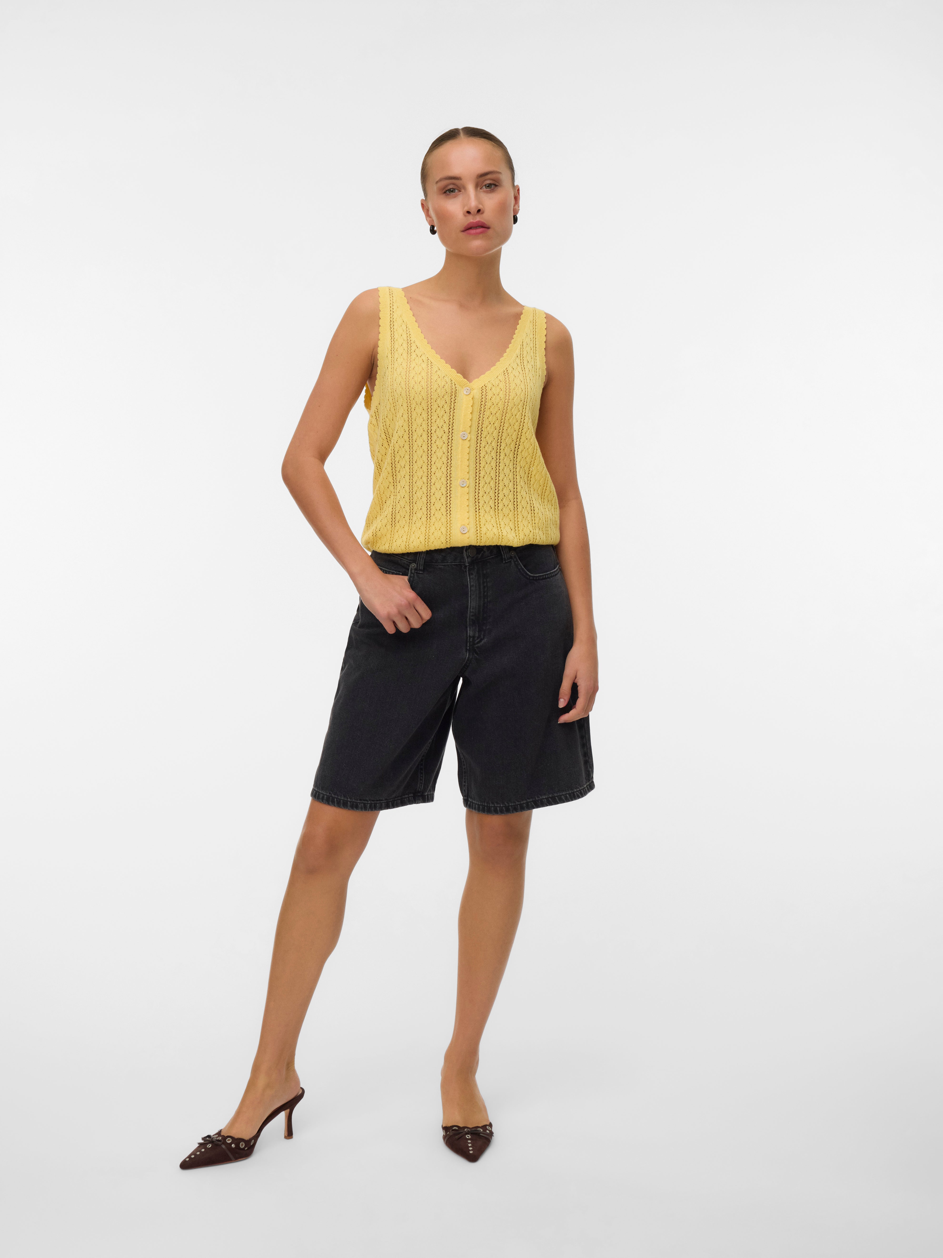 Vero Moda Damen Pullover Golden Haze