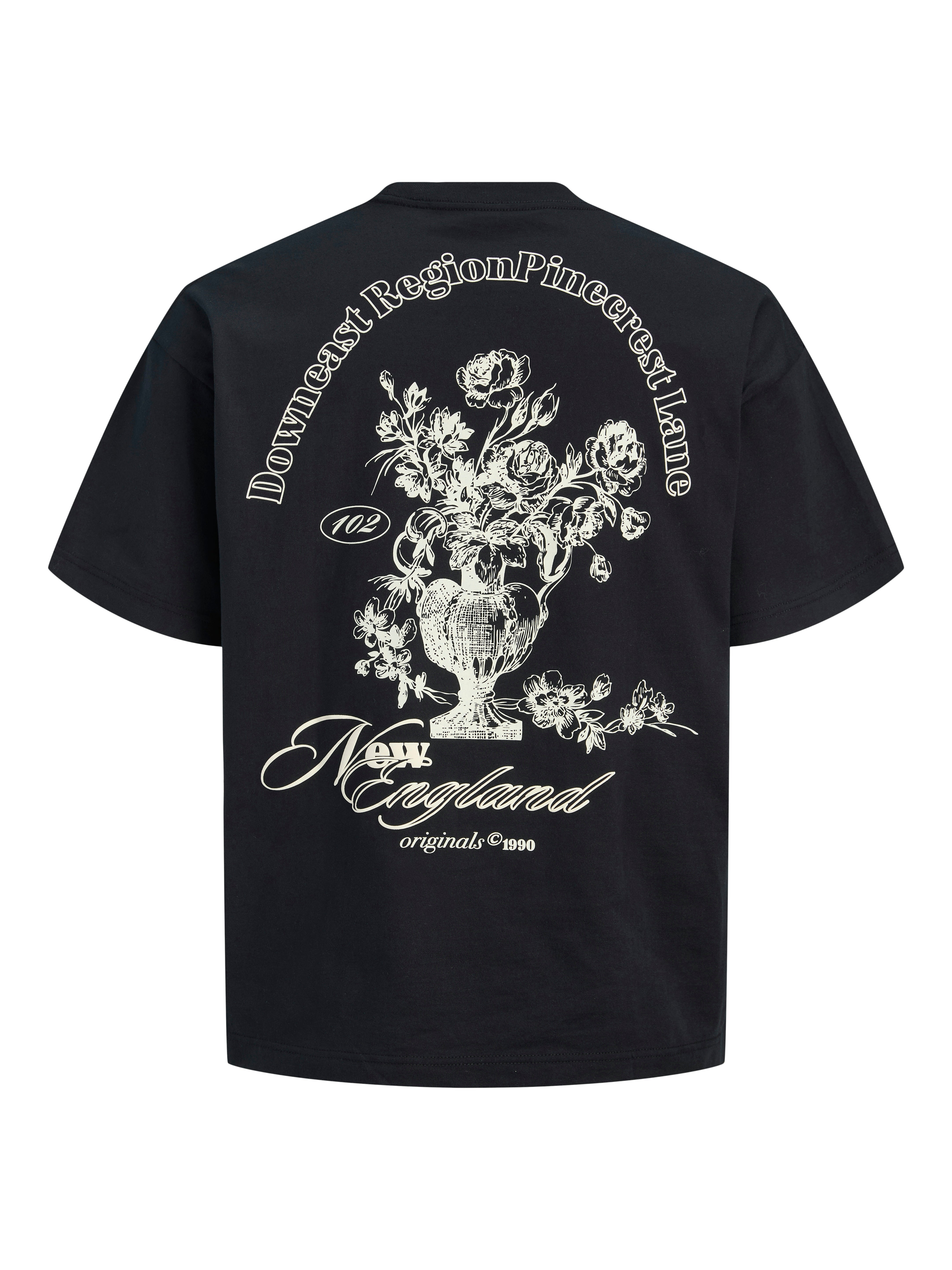 Jack & Jones Herren T-Shirts kurz Black