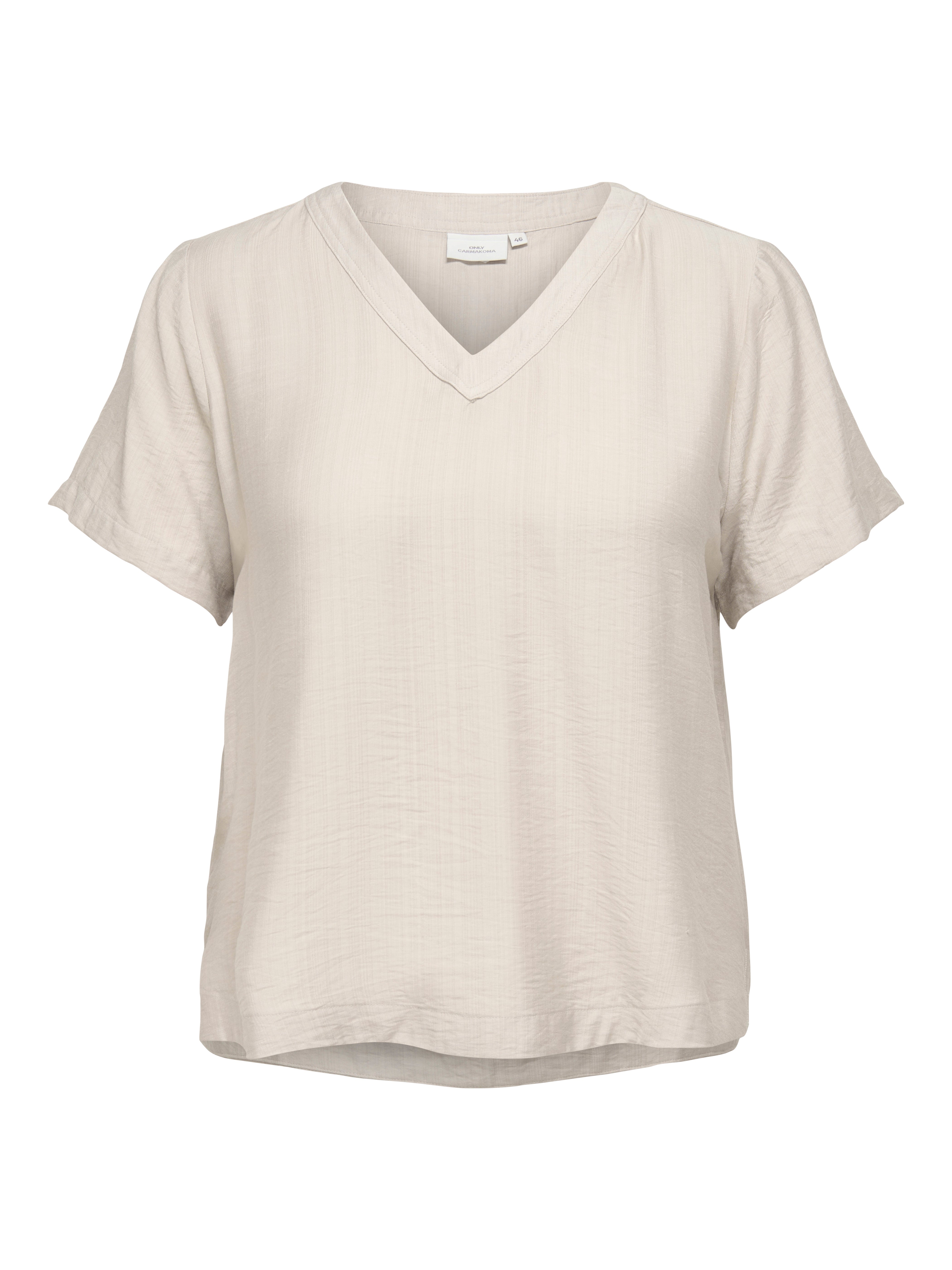 Only Caramkoma Damen T-Shirts Island Fossil