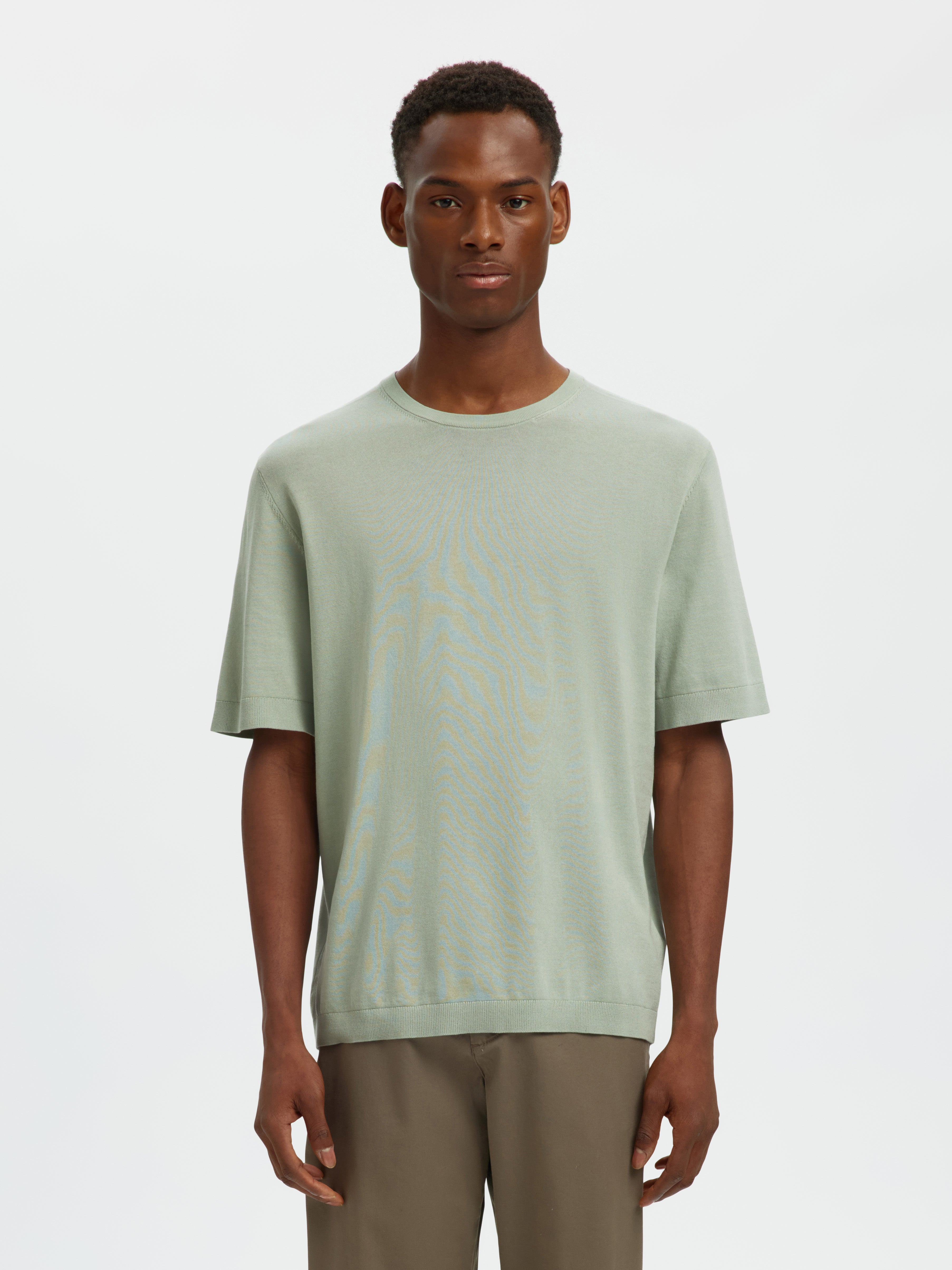 Selected homme Herren Pullover  Aqua Gra