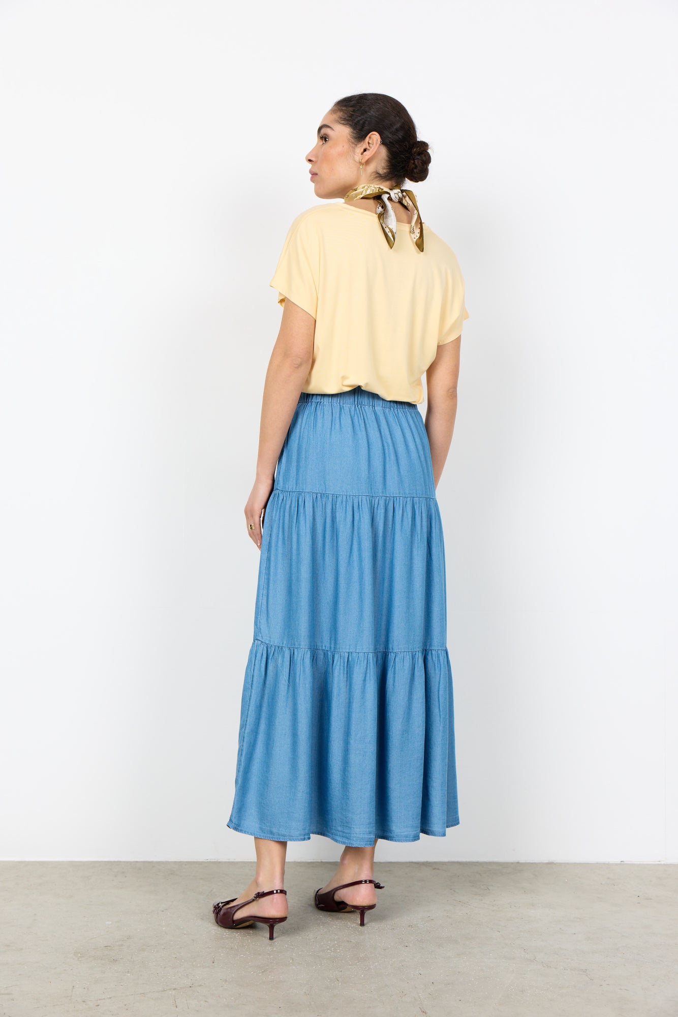 Soya Concept Damen Rock Medium Blue