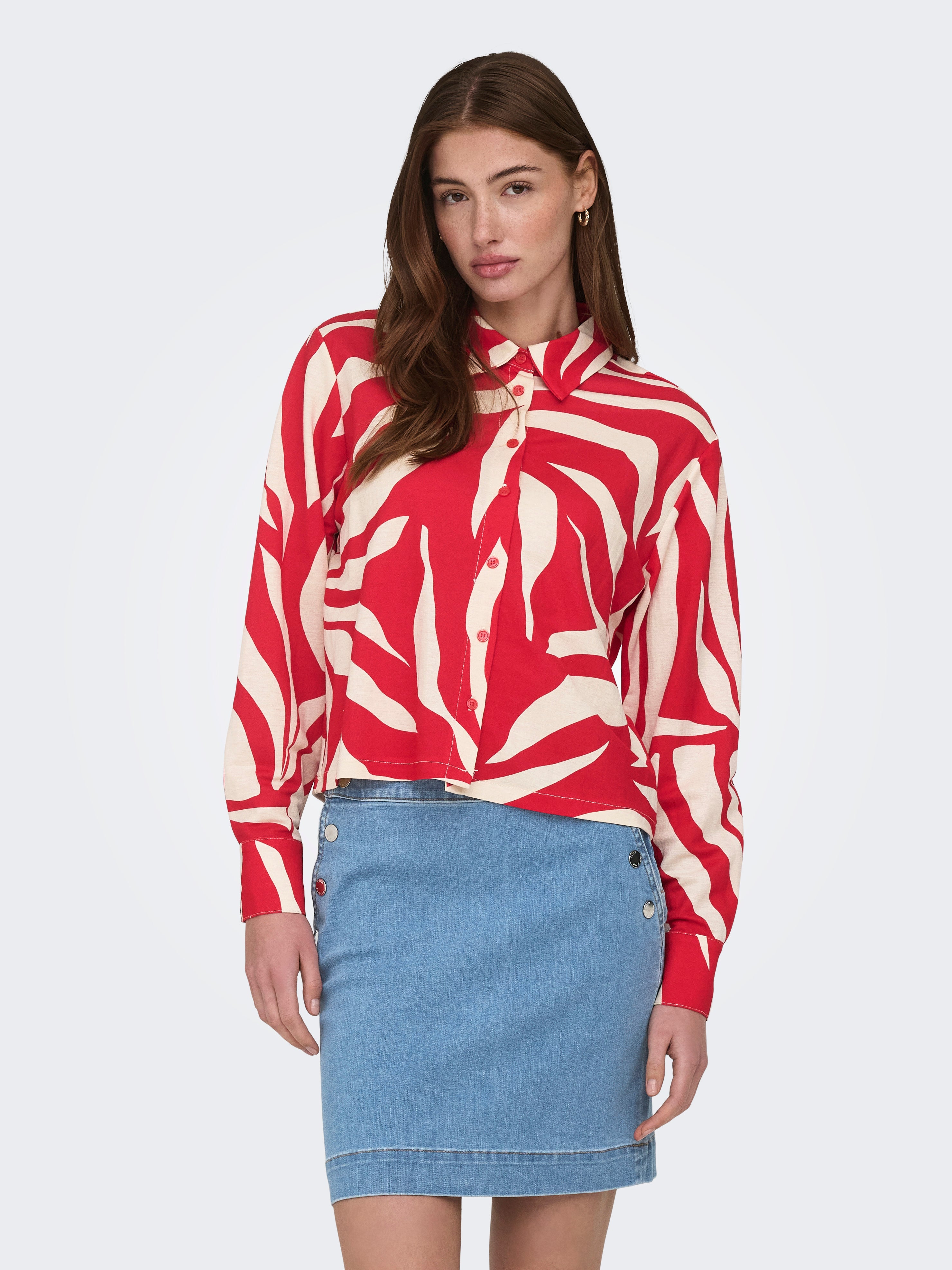 only Damen Blusen Barbados Cherry