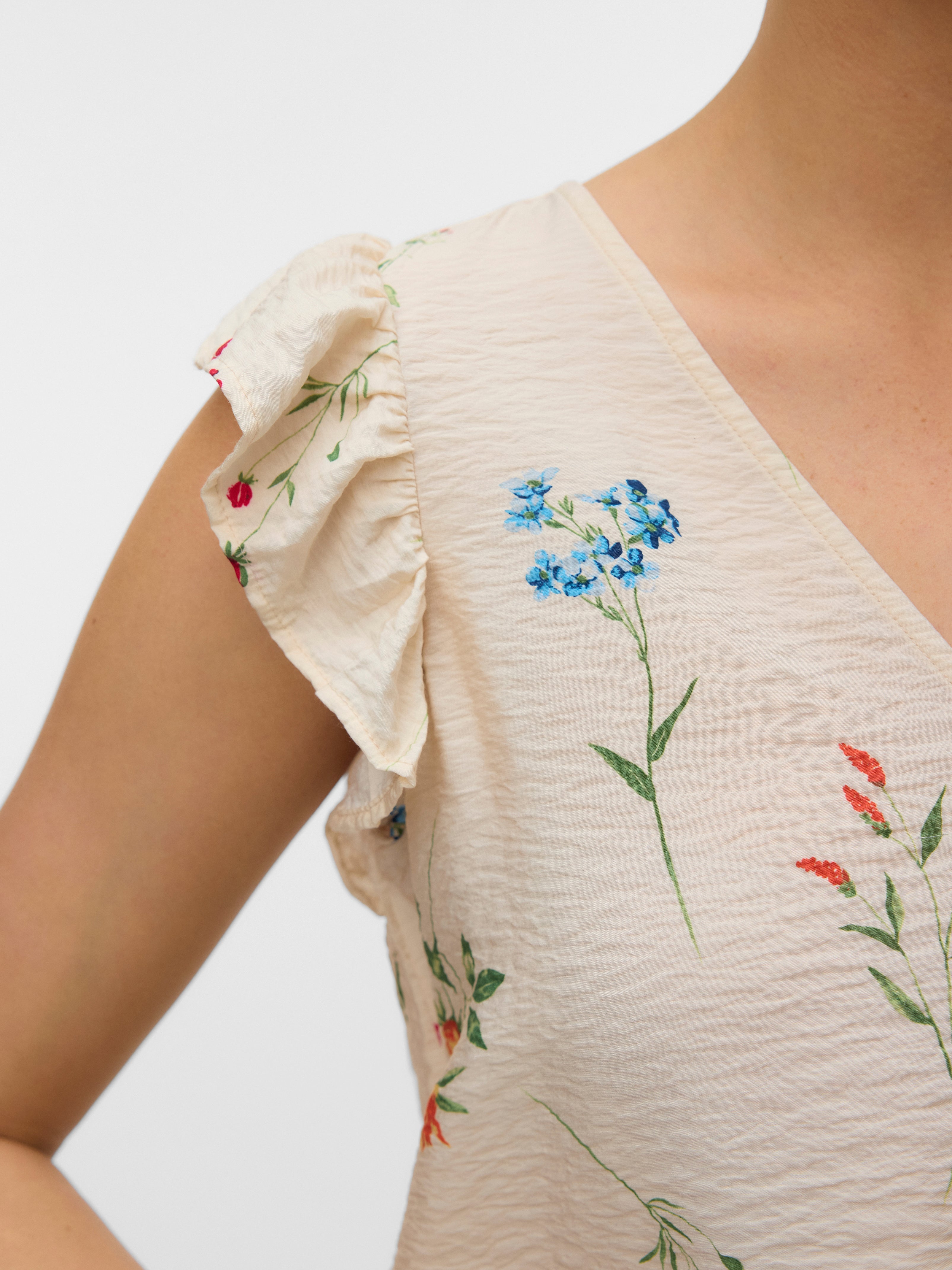 Vero Moda Damen T-Shirts Birch/Bina