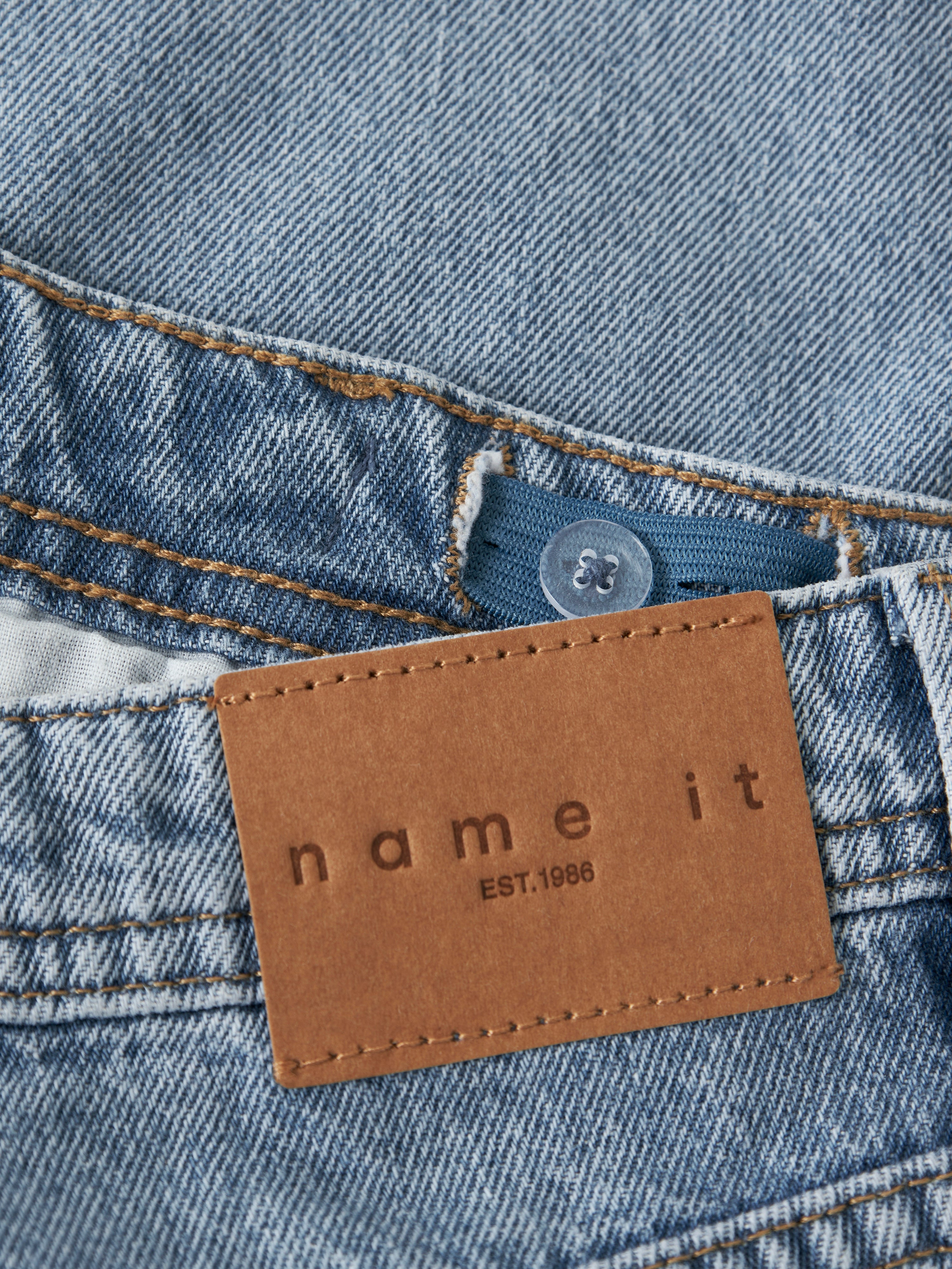 Name it Jungen Hosen & Shorts Light Blue Deni