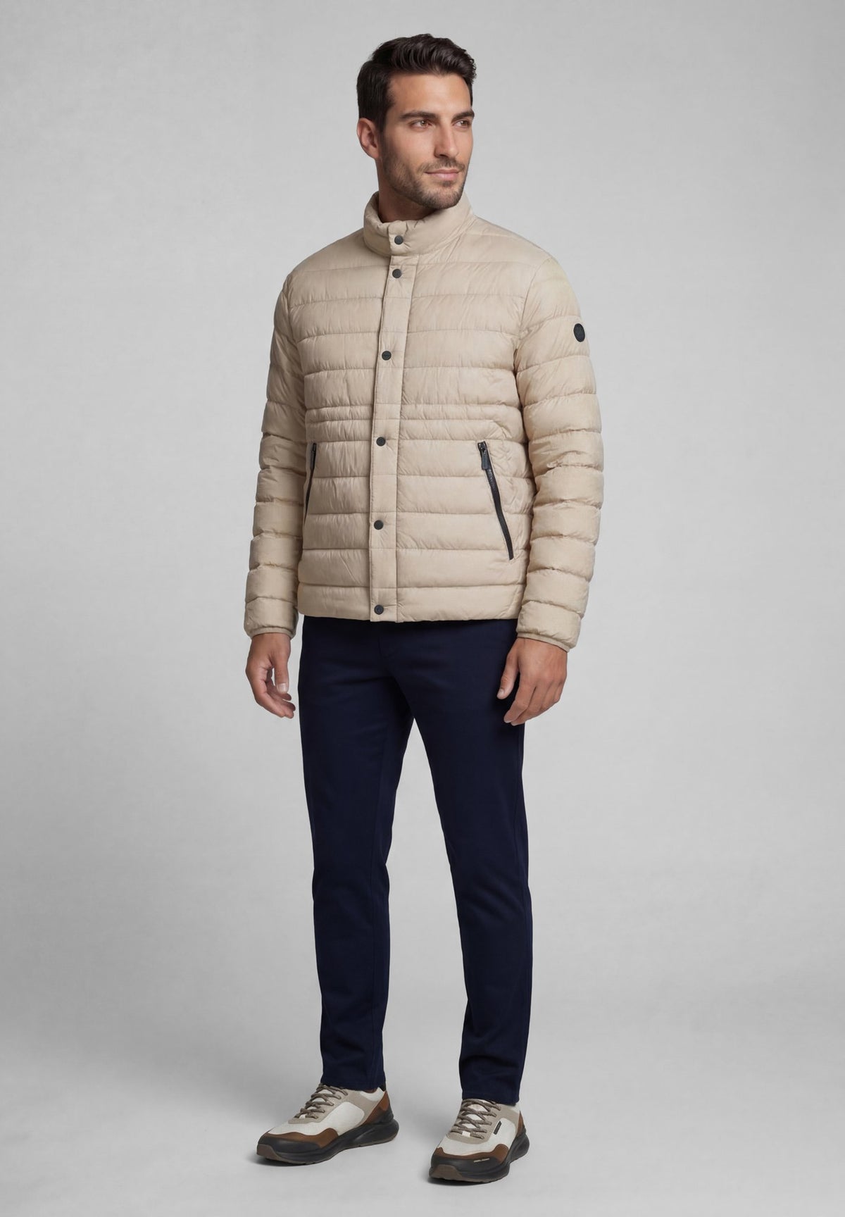 Calamar Herren Jacken Aluminum