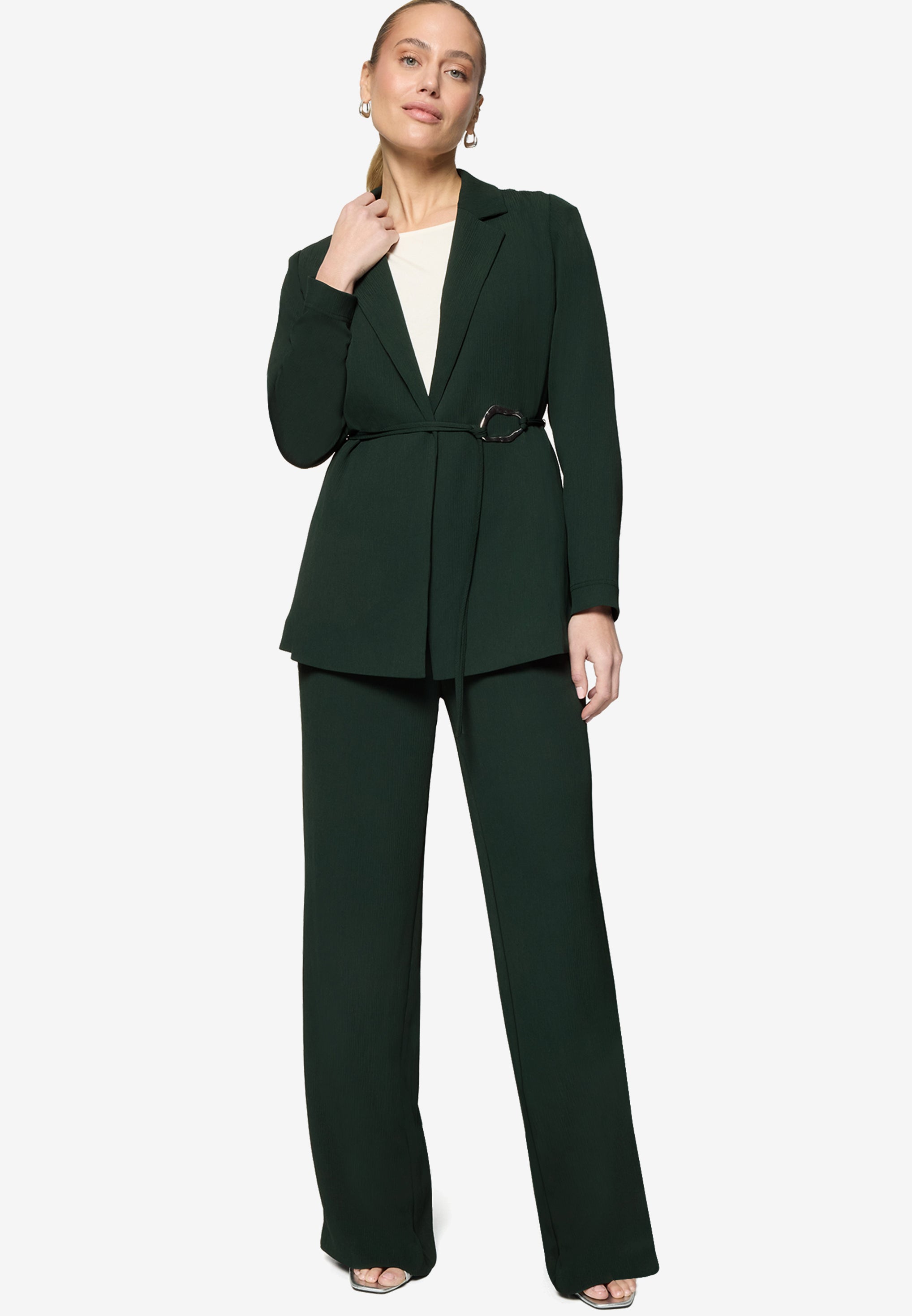 Zero Damen Blazer Green Forest
