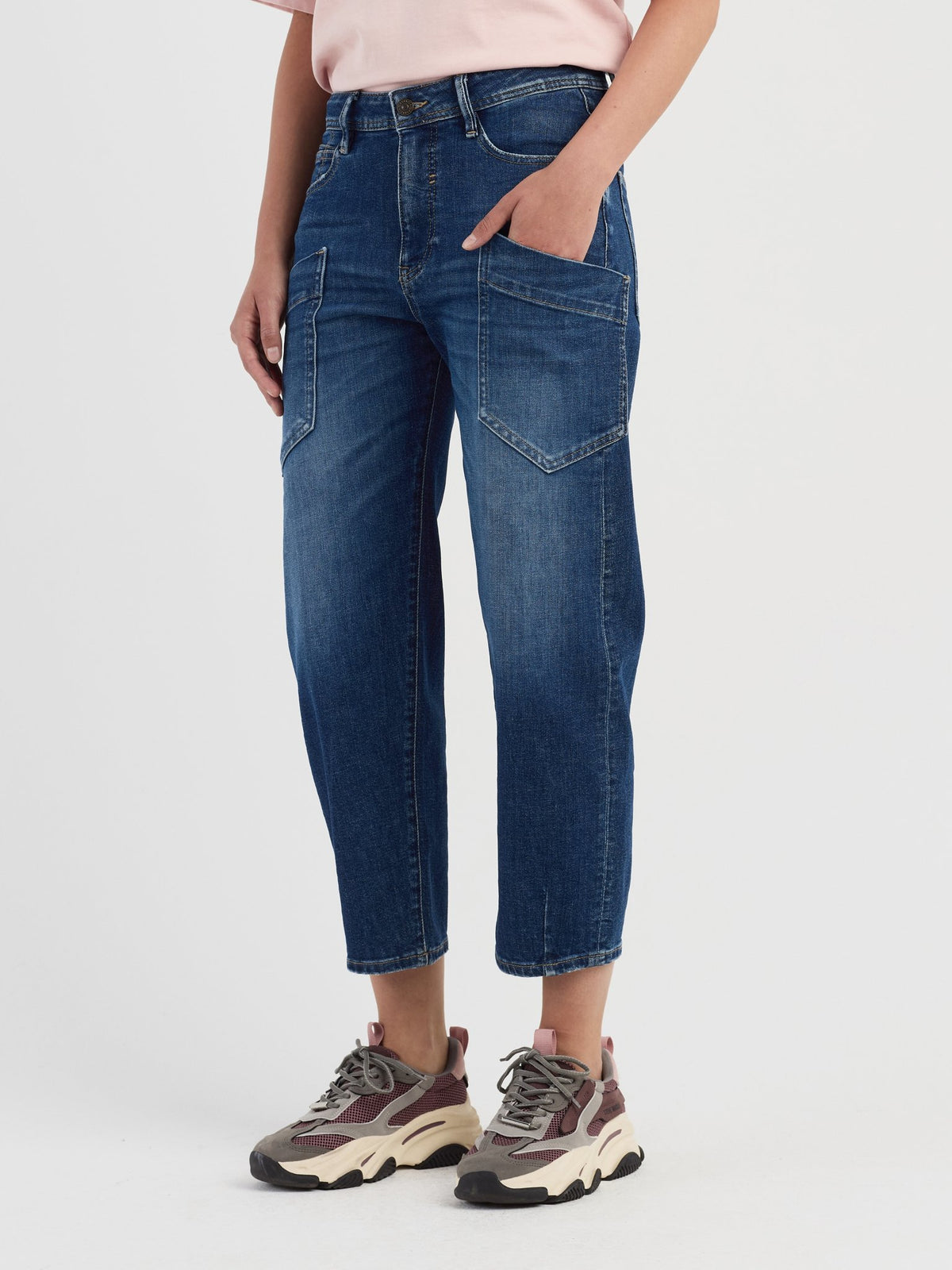 Gang Damen Jeans  Worn Dark