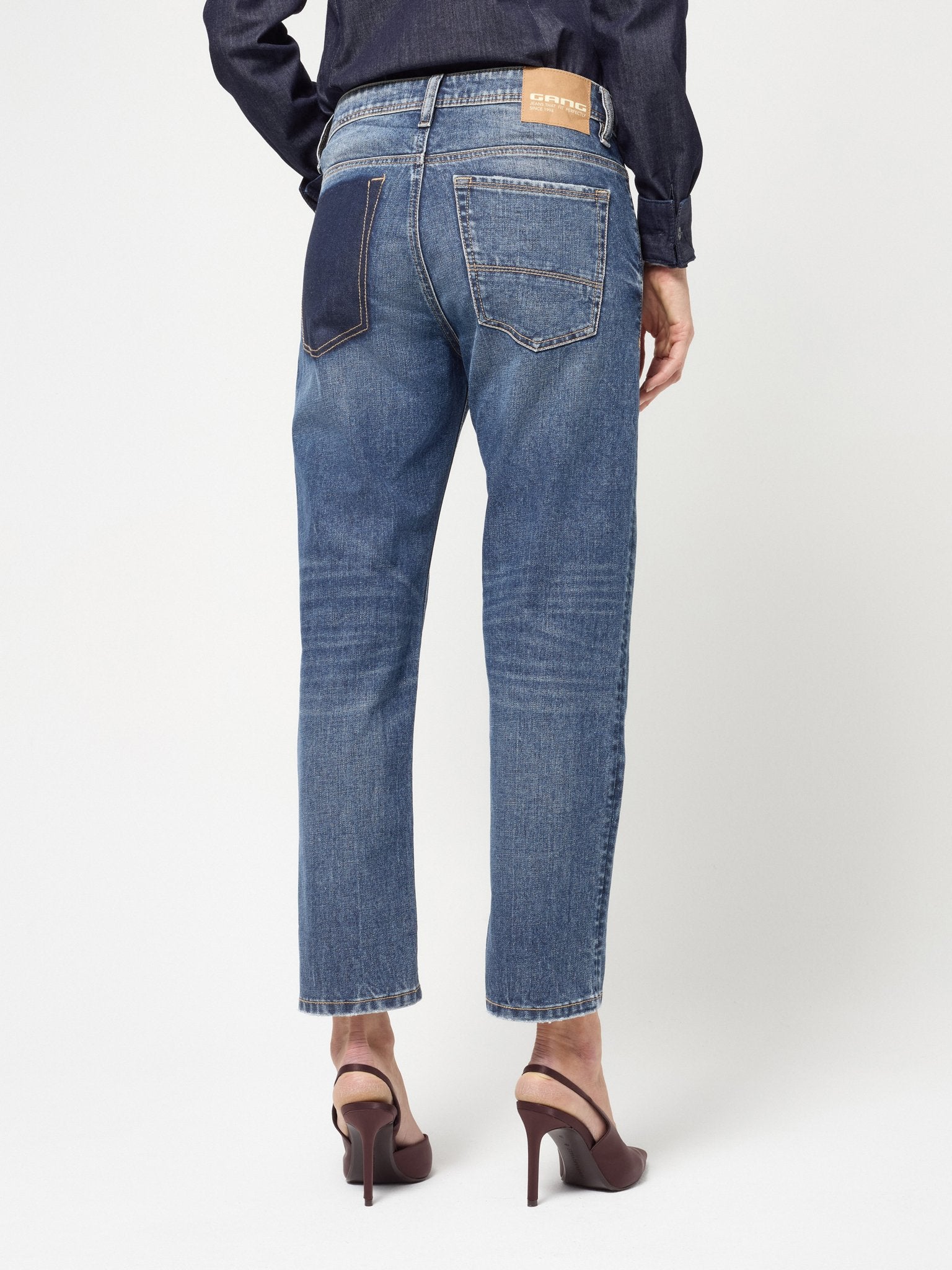 Gang Damen Jeans Cool Destr